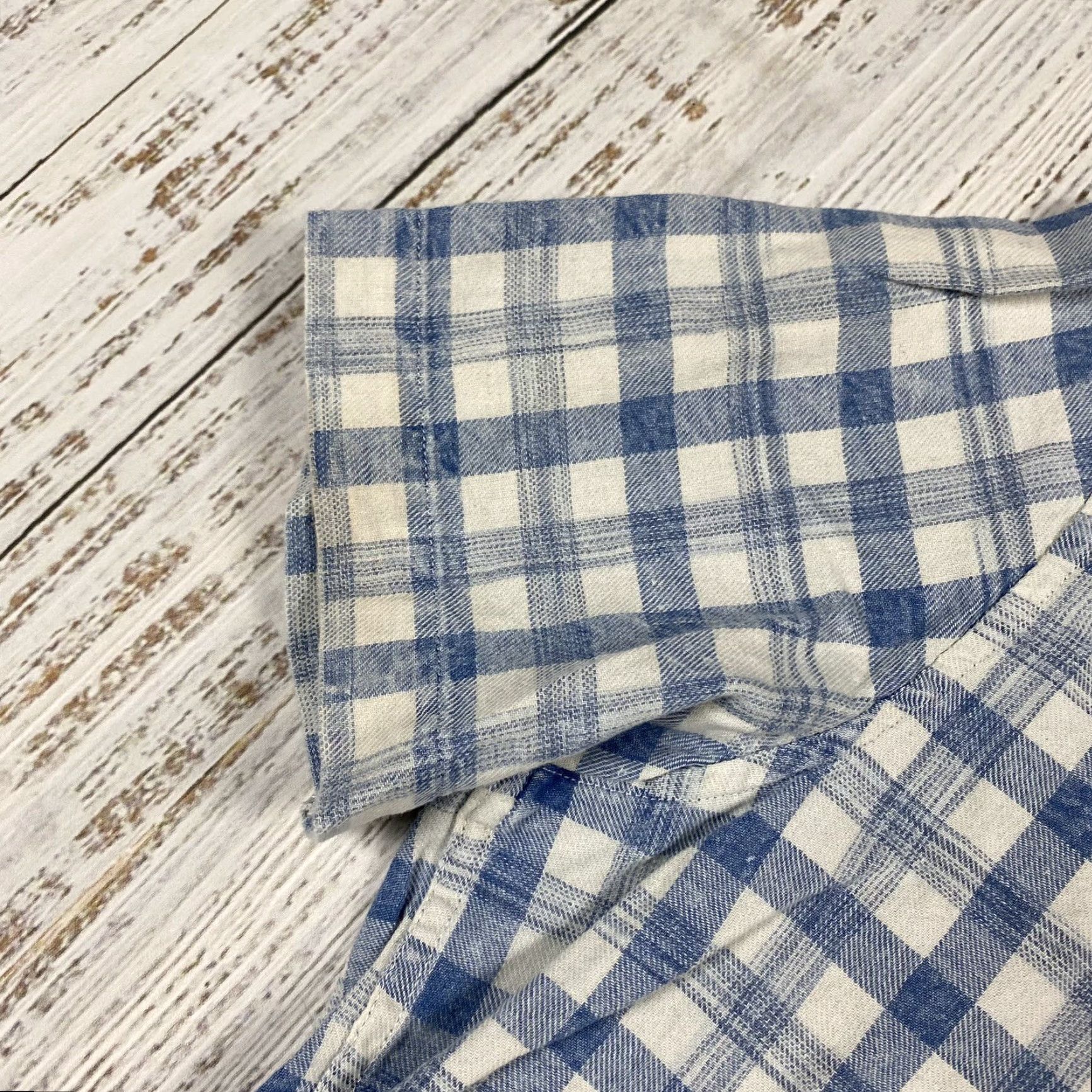Buffalo David Bitton BUFFALO DAVID BITTON PLAID WESTERN SHIRT SHORT SLEEVE WHITE BLUE MENS SIZE M Size US M / EU 48-50 / 2 - 3 Thumbnail