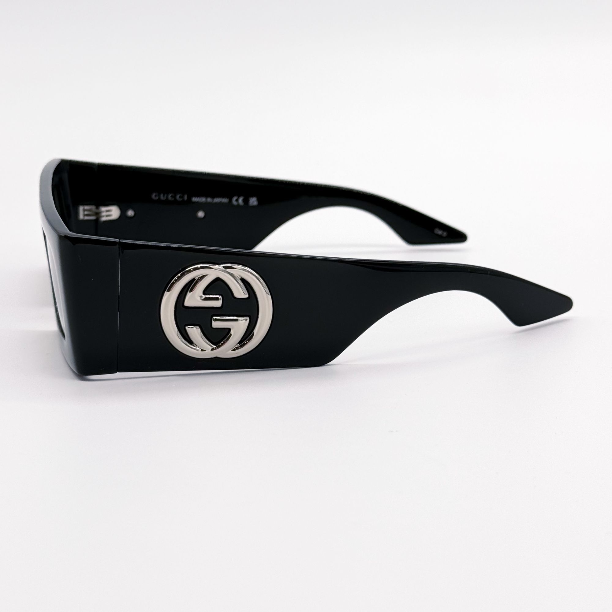Gucci NEW GUCCI GG1646S 001 SQUARE BLACK GREY WOMEN SUNGLASSES GUC Size ONE SIZE - 6 Thumbnail