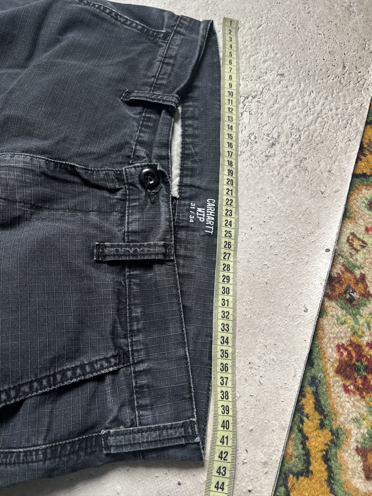 Carhartt Carhartt washed cargo pants baggy fit streetwear style Size US 31 - 15 Thumbnail