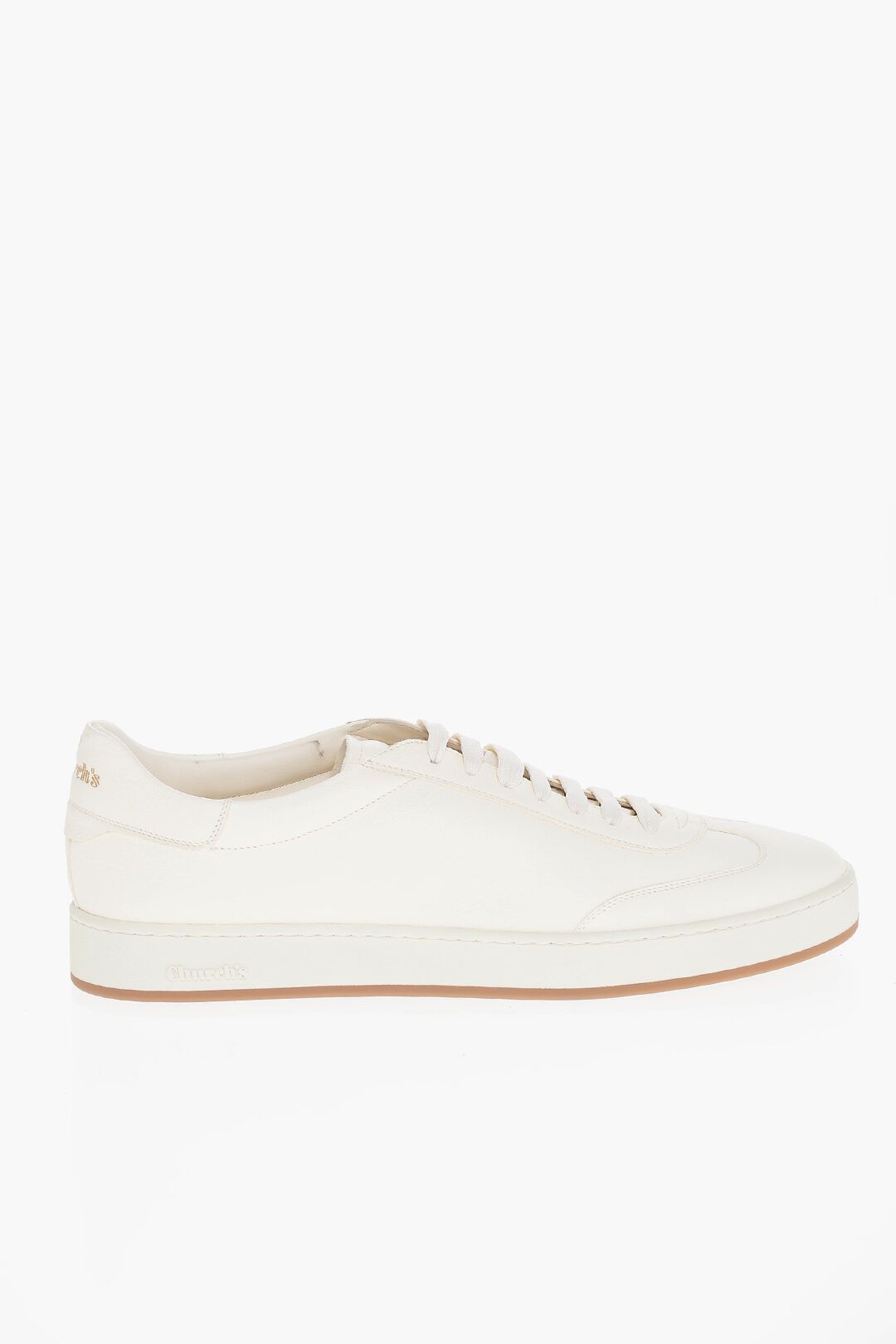【関税&送料込】Church'S Ivory Leather Ludlow 2 Sneakers Church's Leather Ludlow 2 Sneakers In Ivory | ModeSens