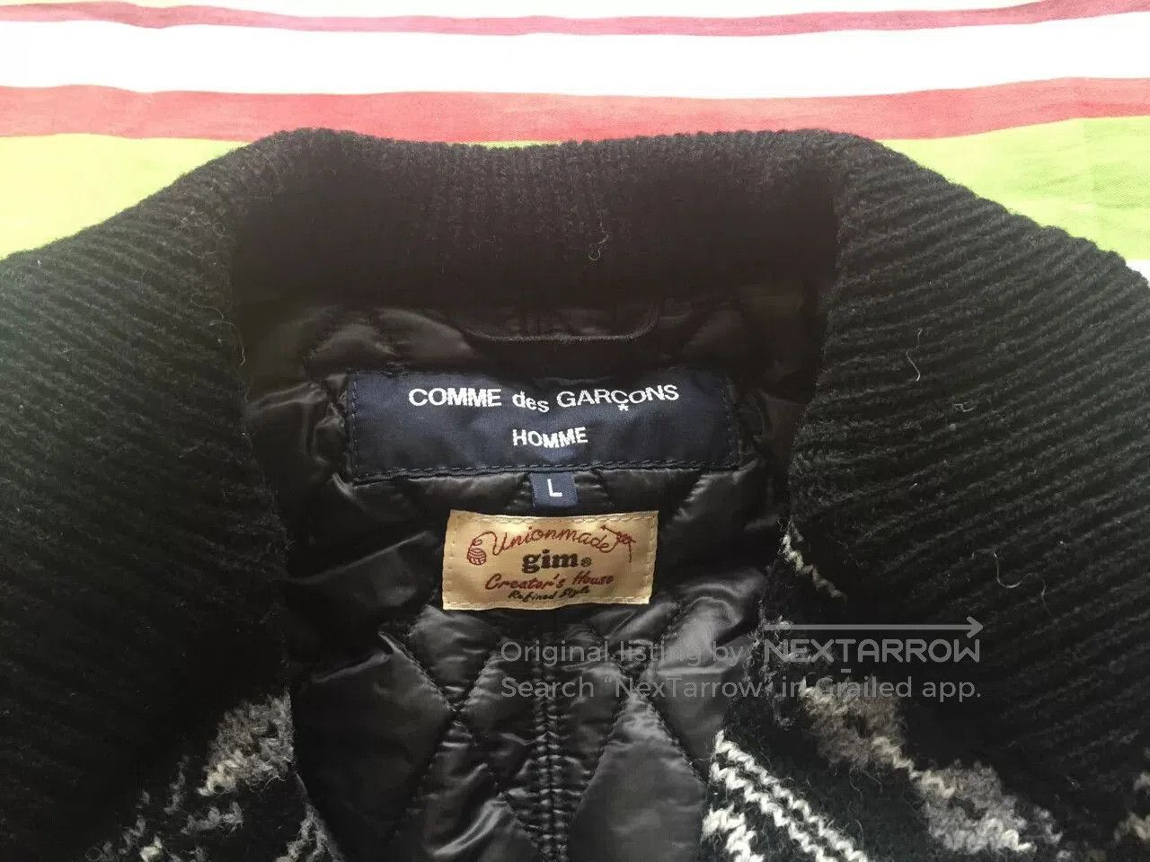 Visvim CDG x Gim Wool Jacket 17AW. Size US L / EU 52-54 / 3 - 4 Thumbnail
