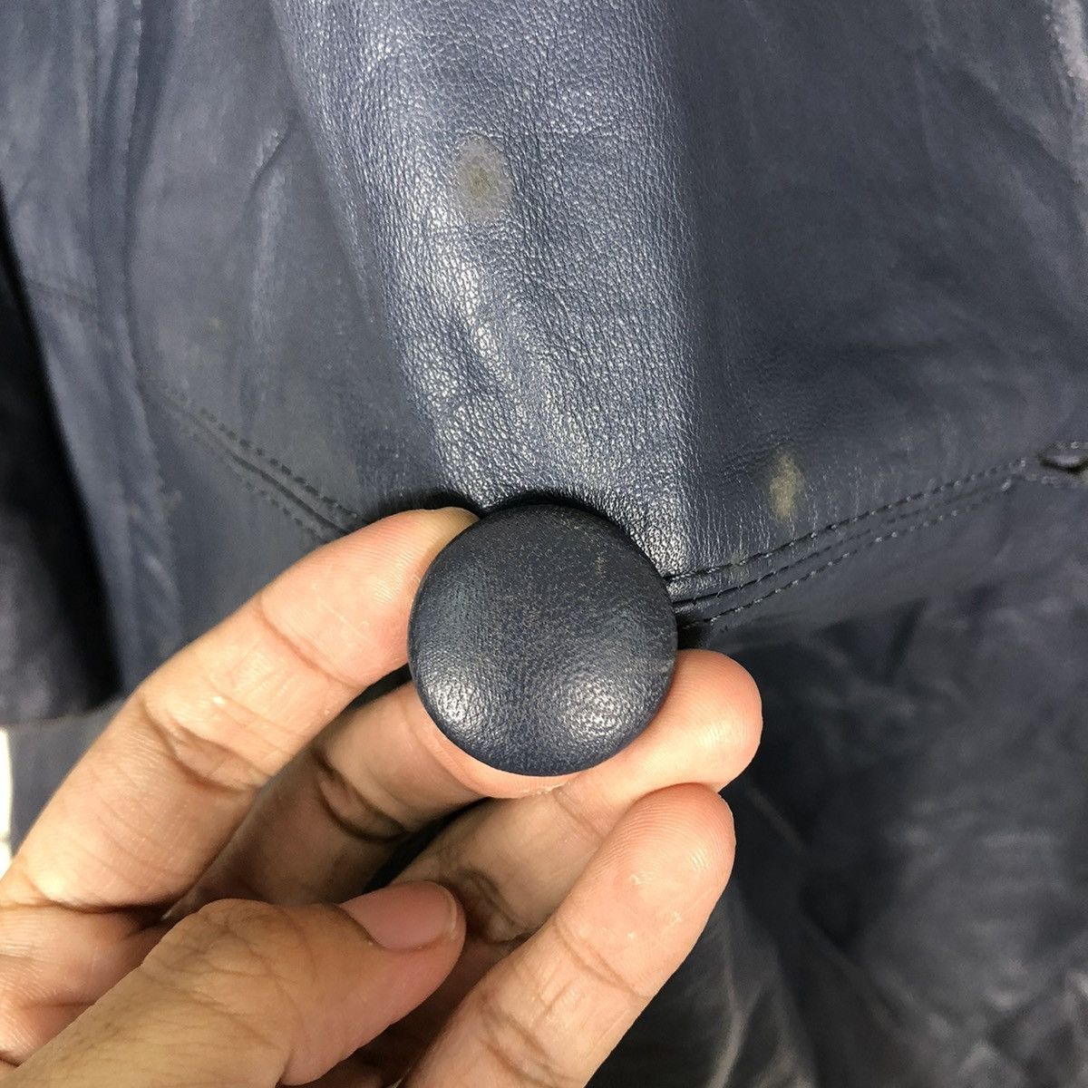 Japanese Brand 🔥VINTAGE LEATHER JACKET MARIE CLAIRE ISSEY MIYAKE Size US M / EU 48-50 / 2 - 16 Thumbnail