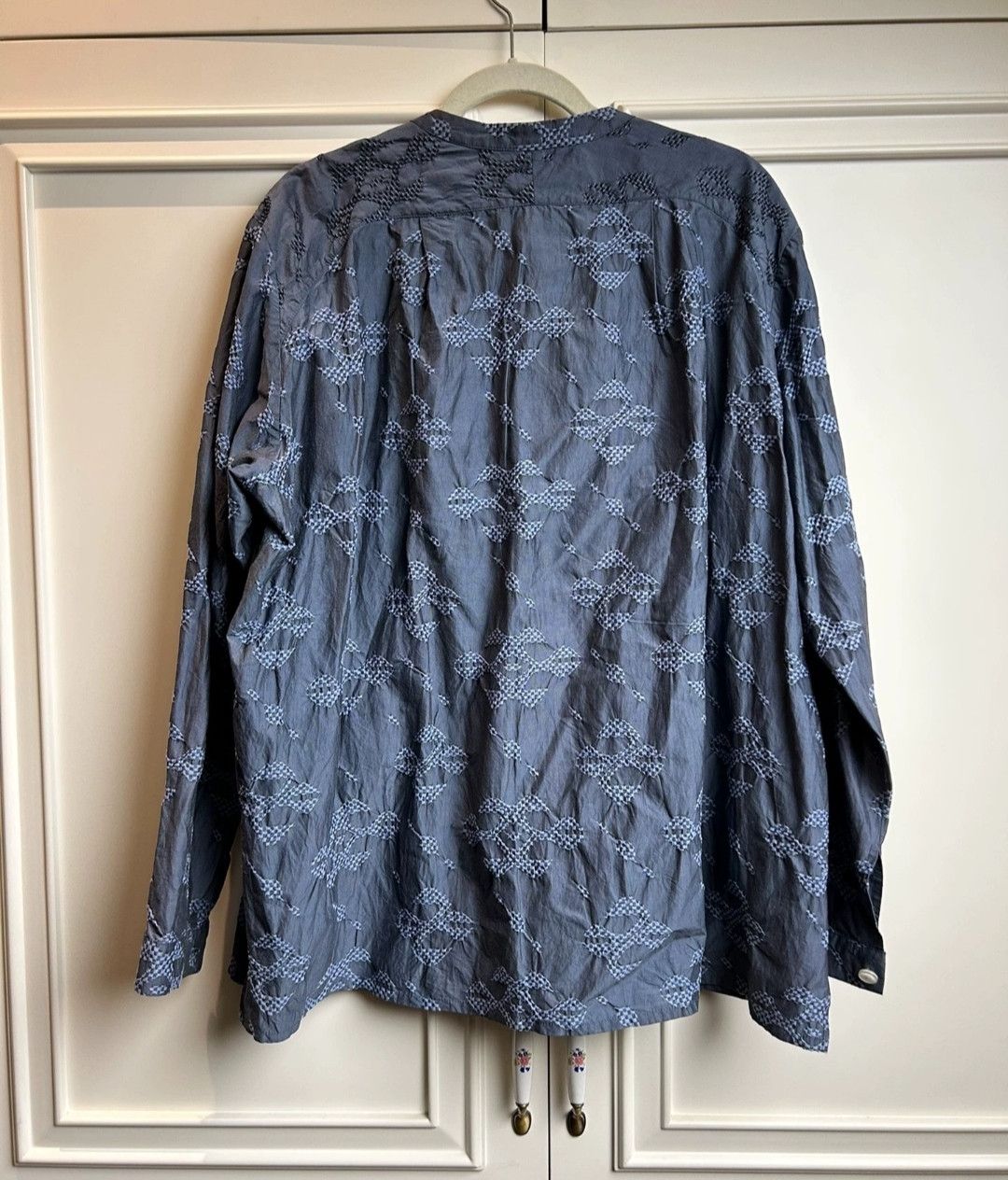 Kiko Kostadinov Kiko Kostadinov Blue Flower Shirt Size US S / EU 44-46 / 1 - 4 Thumbnail