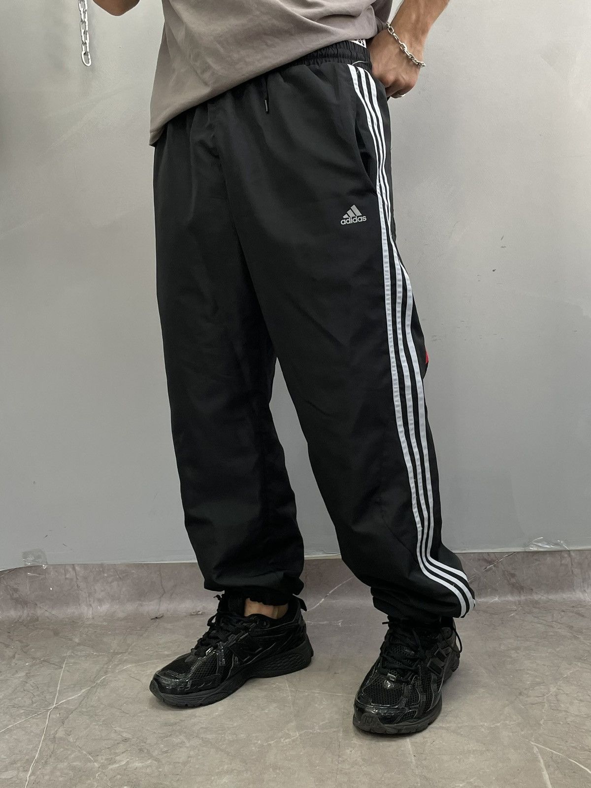 Adidas Adidas Y-3 style baggy drill Y-3 style track pants Size US 32 / EU 48 - 1 Thumbnail