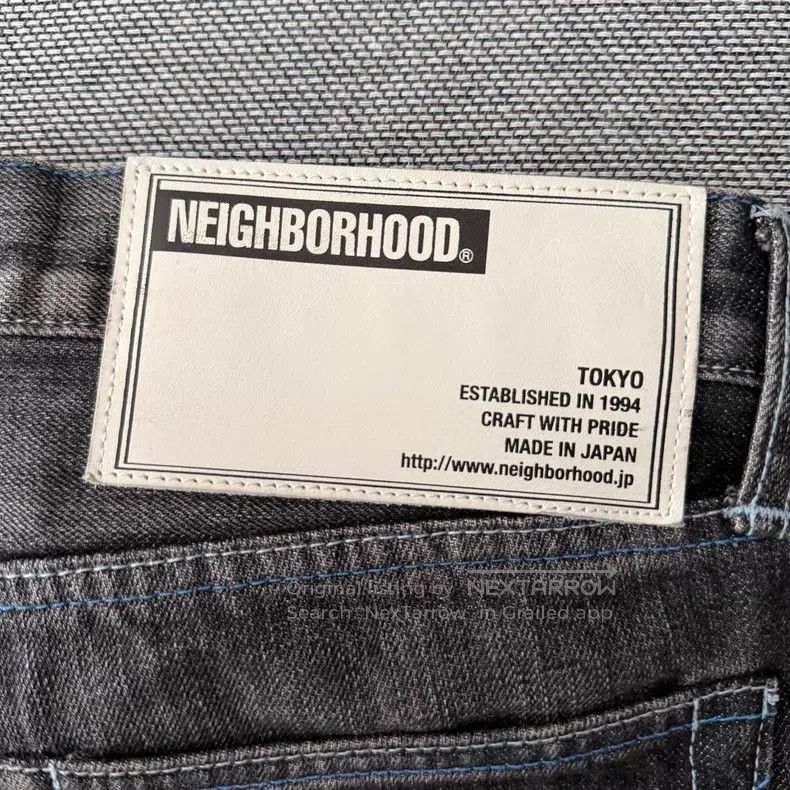 Neighborhood Neighborhood size L Basic Washed Denim Jeans Size US 27 - 4 Thumbnail