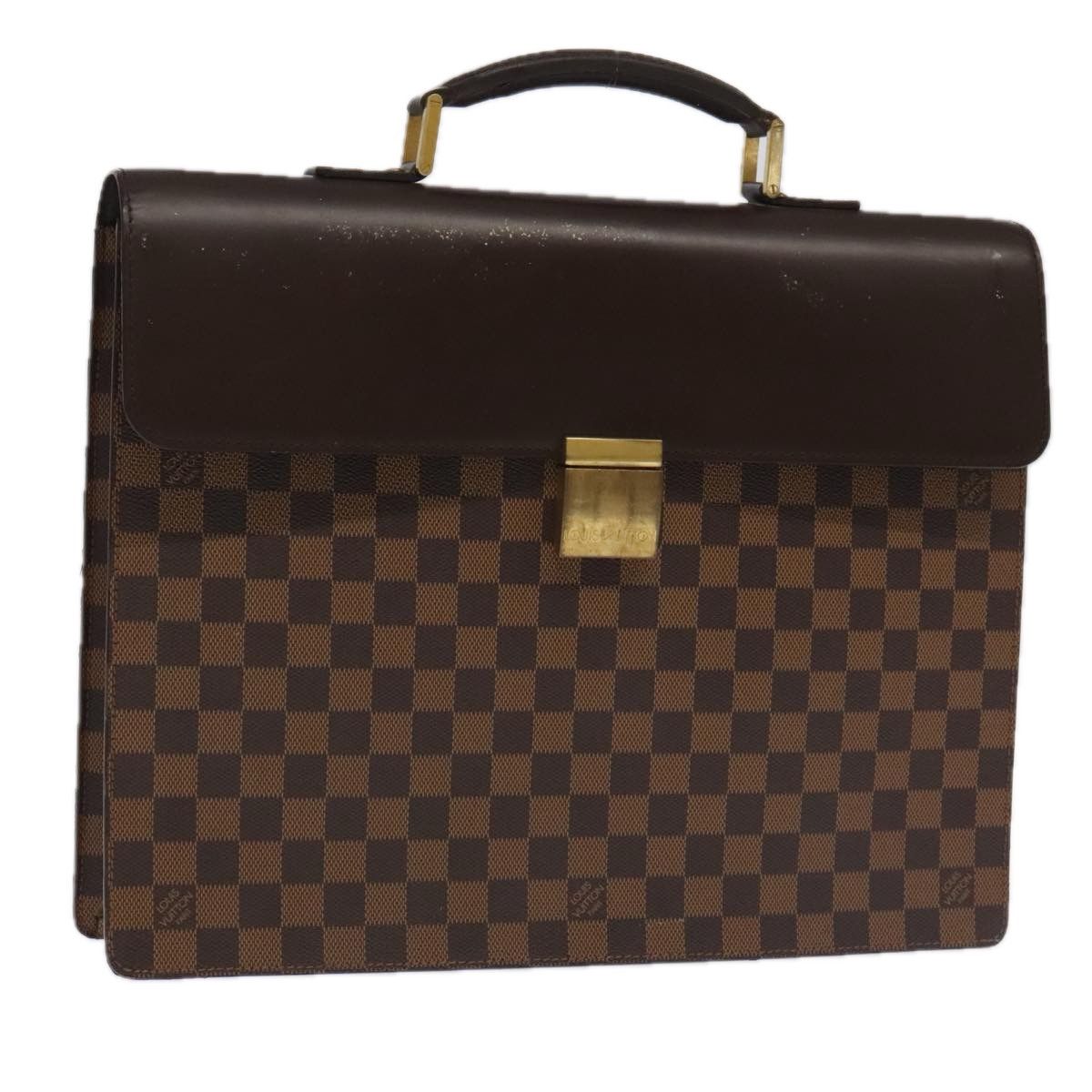 Louis Vuitton Altona Brown Canvas Briefcase Bag (Pre-Owned) Size ONE SIZE - 1 Thumbnail