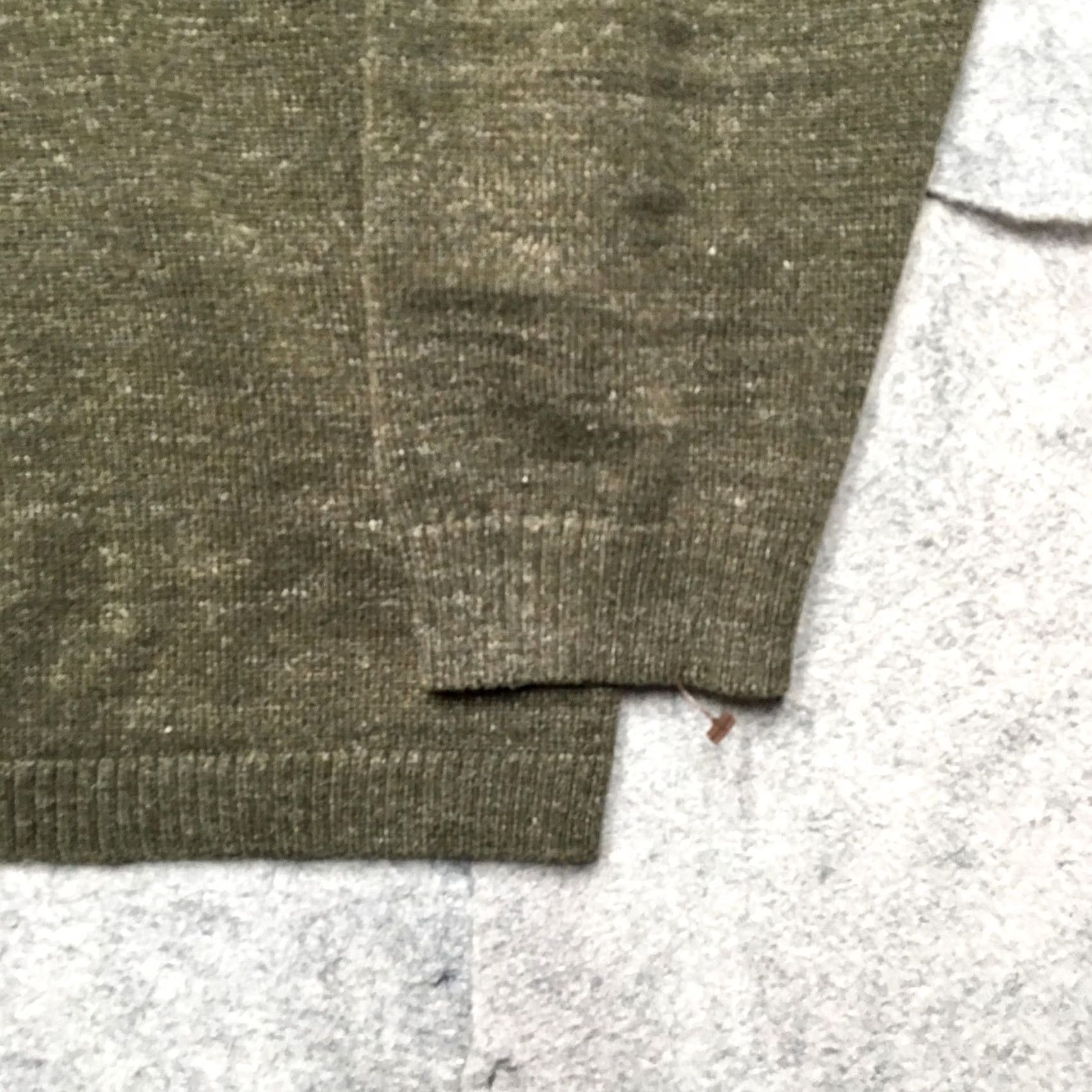 Vintage The Normal Brand Hooded Sweater Mens Large Green Cotton Polyester Knit Hoodie Size US L / EU 52-54 / 3 - 2 Thumbnail