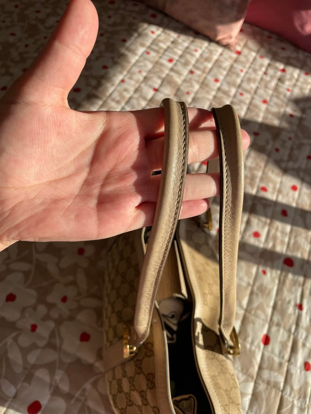 Designer × Gucci Gucci wmns Miss GG totebag canvas beige brown Size ONE SIZE - 5 Thumbnail