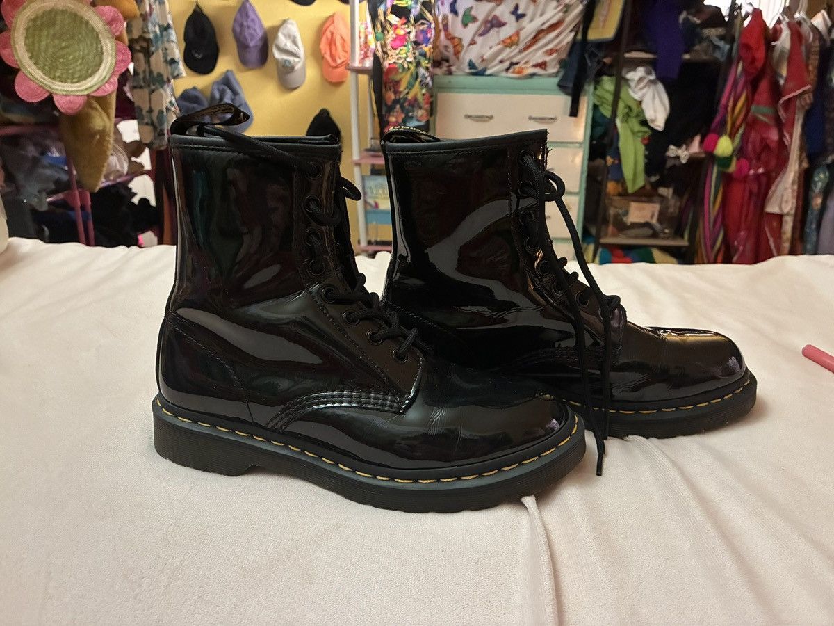 Dr. Marten’s 1460 Patent Leather Boots—Excellent Condition