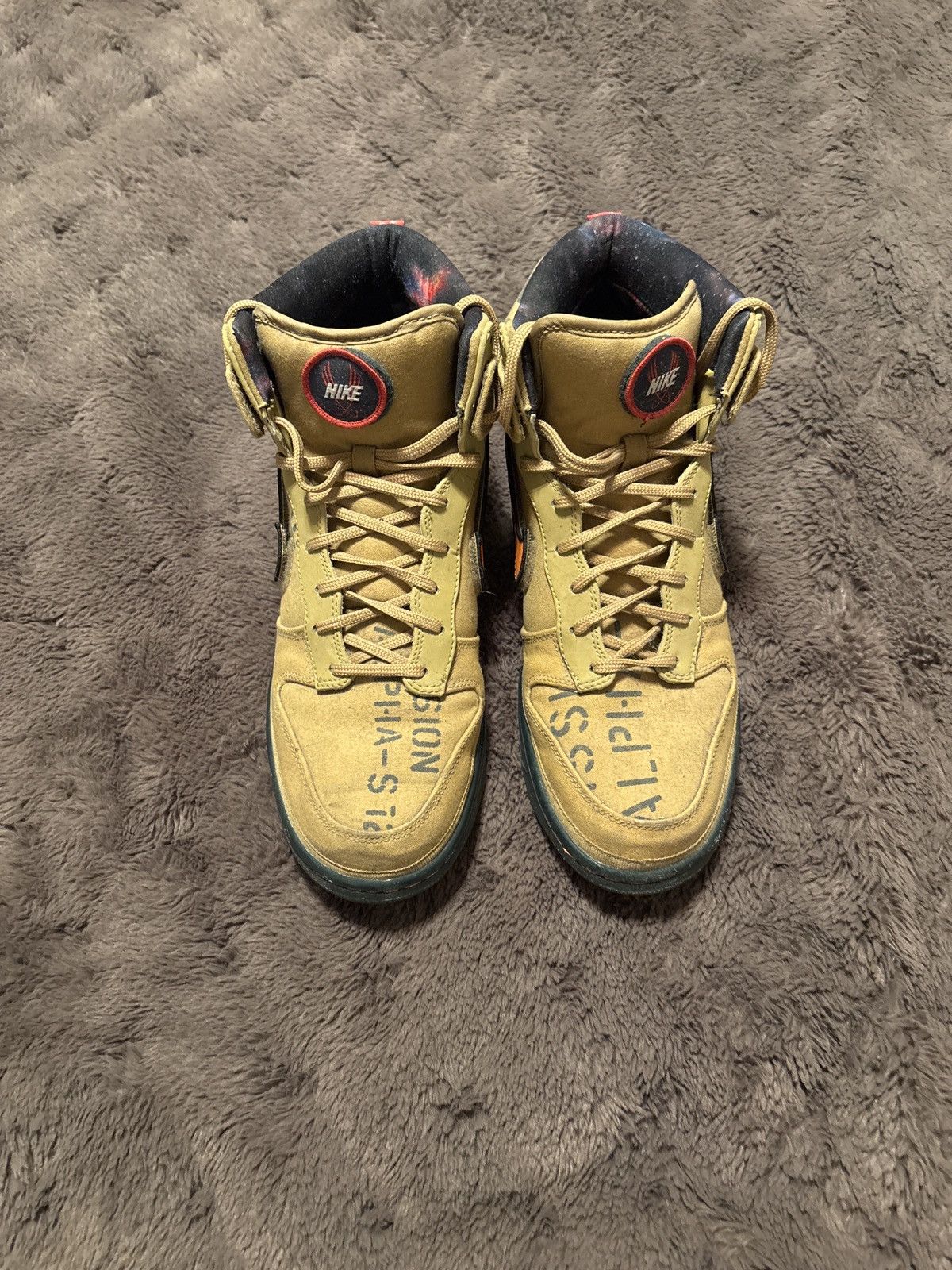 Nike NASA hi top dunks Size US 10.5 / EU 43-44 - 5 Thumbnail