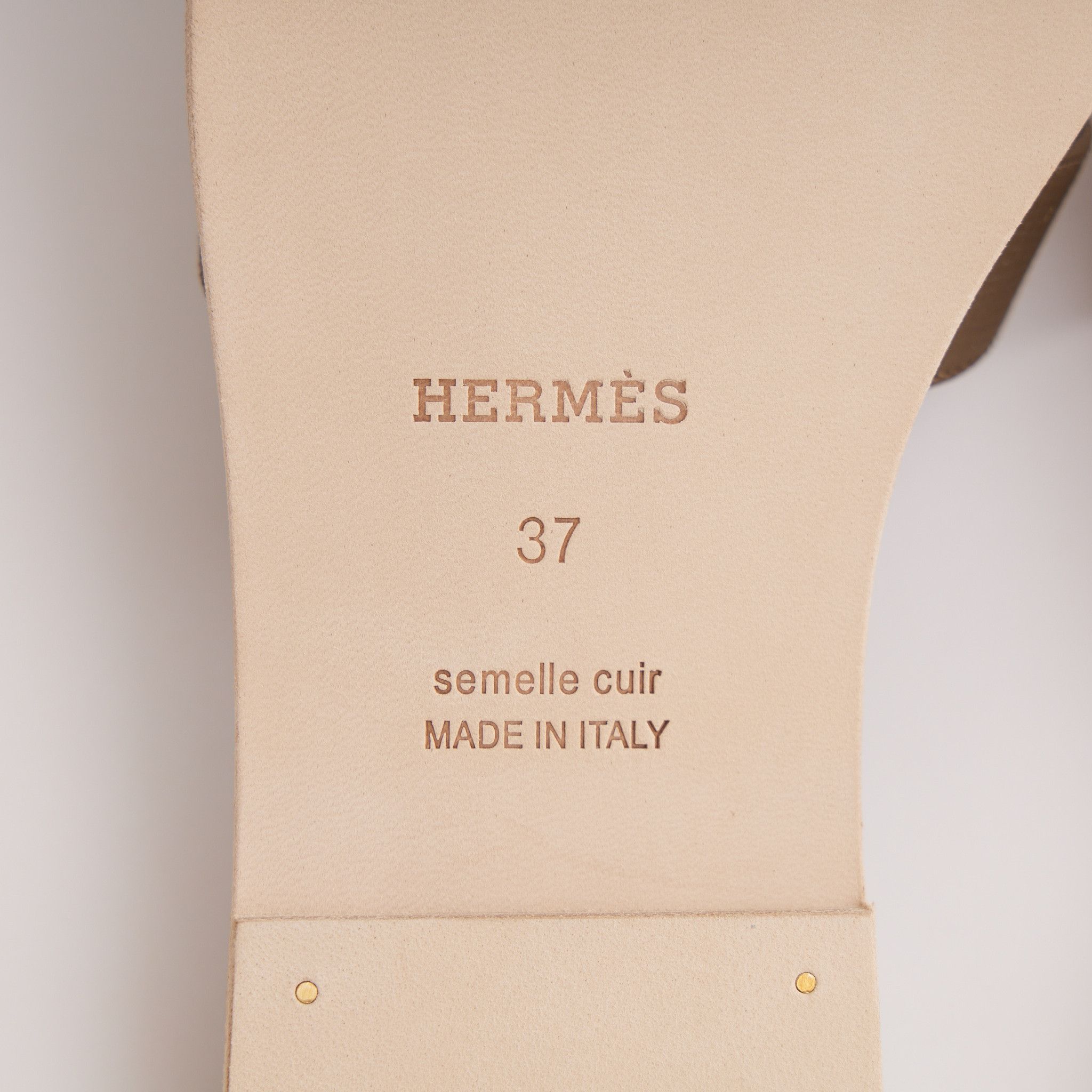 Hermes HERMES Oran Sandal Size US 5 / EU 37 - 12 Thumbnail