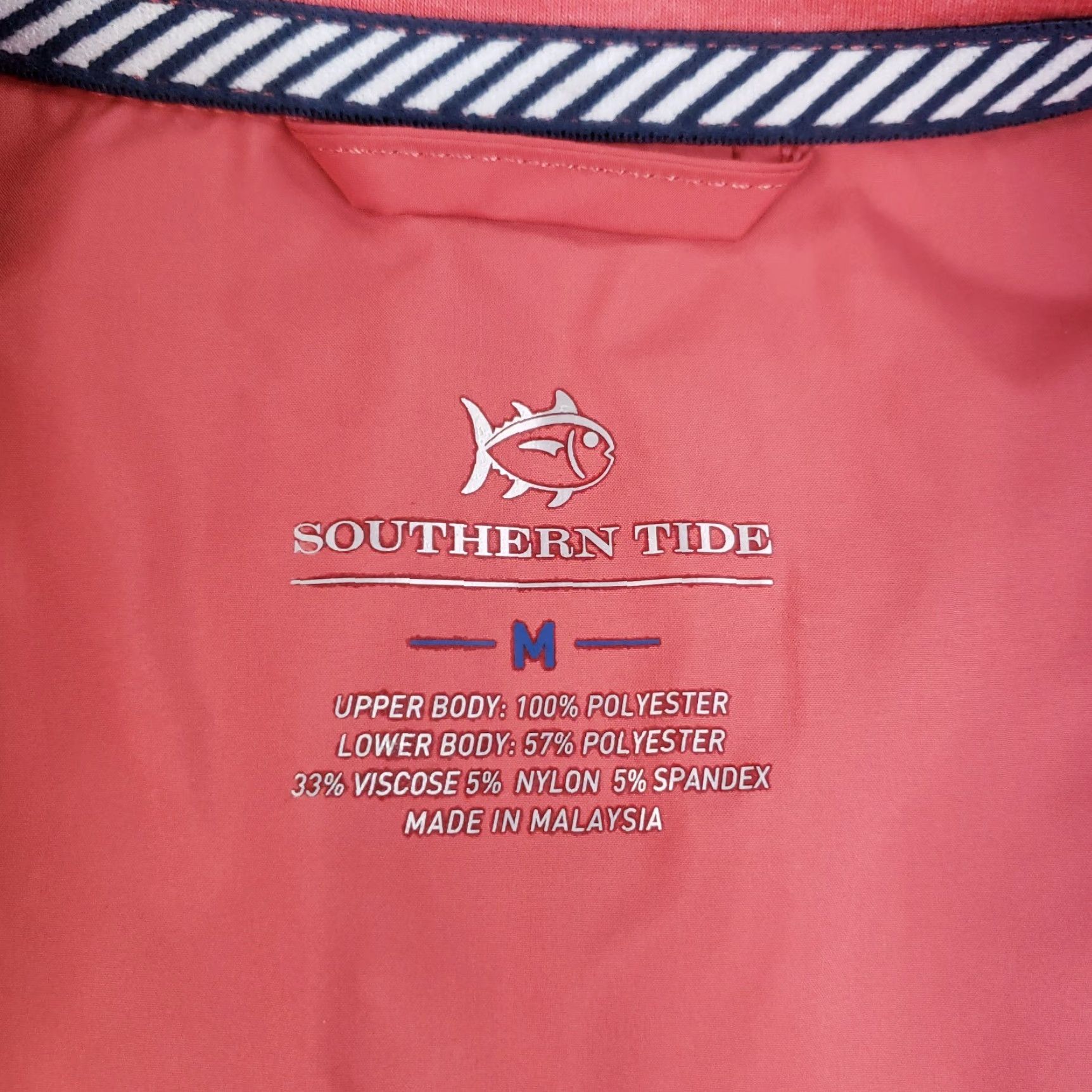 Southern Tide Southern Tide Vest Mens Medium Pink Full Zip Sleeveless Outdoor Hiking Jacket Z Size US M / EU 48-50 / 2 - 5 Thumbnail