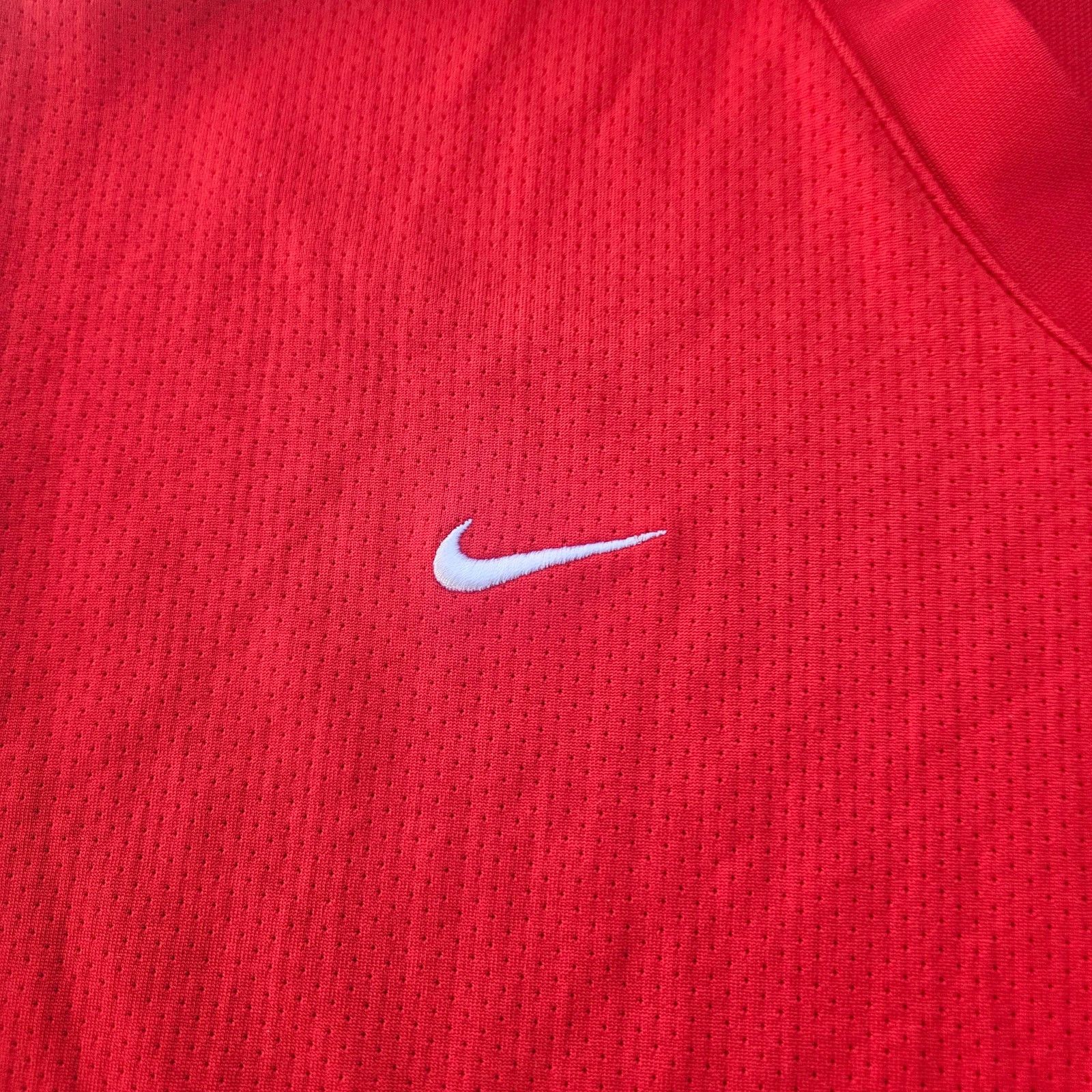 Nike Vintage Nike Teams Work Out Shirt XXL Red Y2K Size US XXL / EU 58 / 5 - 2 Thumbnail