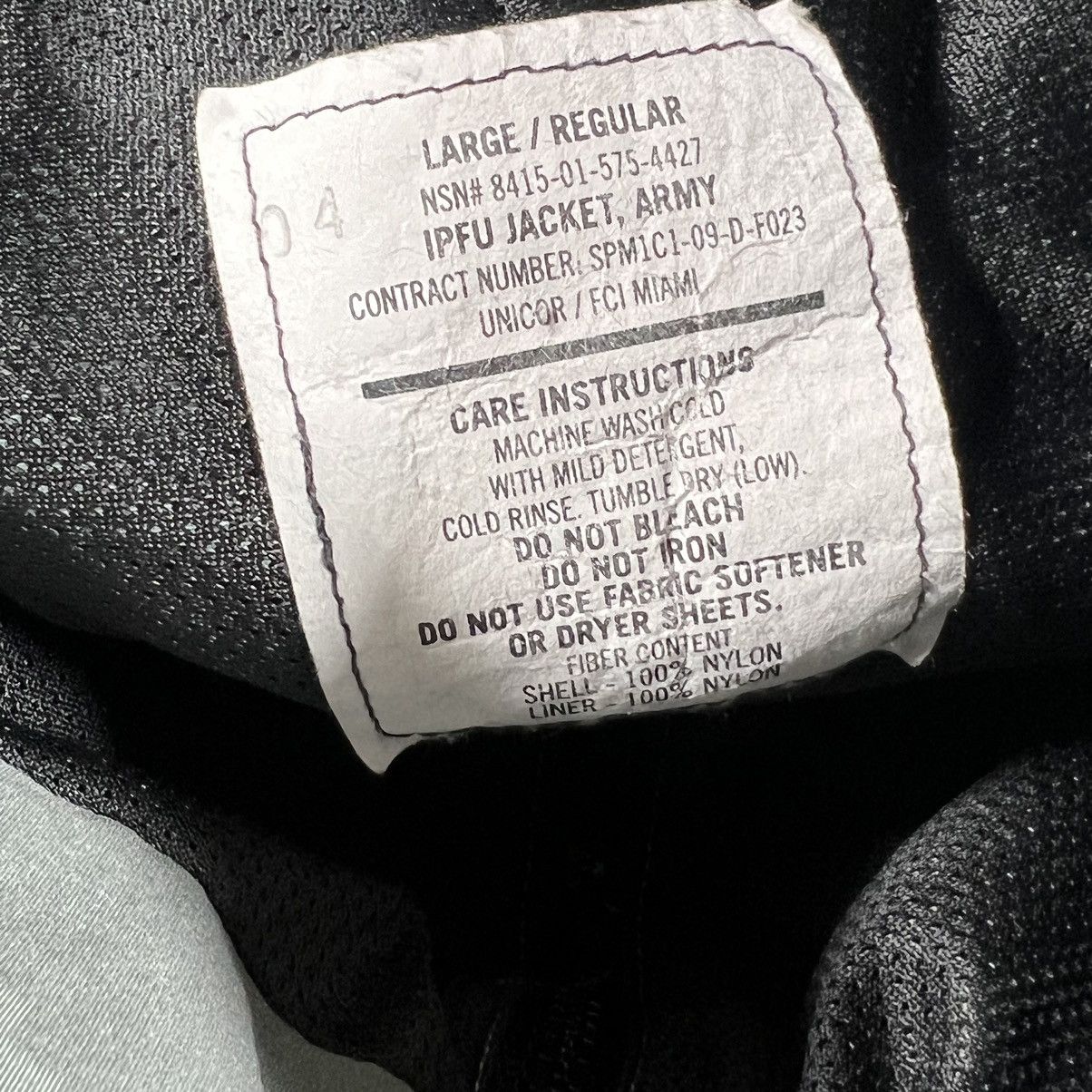 Vintage US Army IPFU Jacket Gray Large Reflective Lined Windbreaker Size US L / EU 52-54 / 3 - 4 Thumbnail