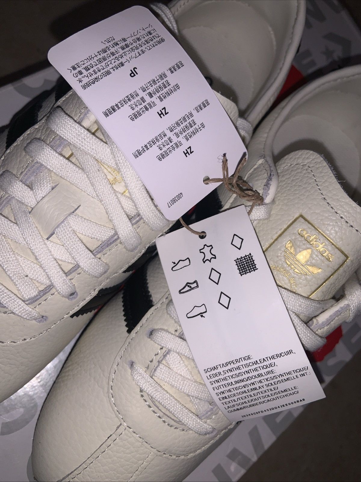 Adidas Women’s Tokyo Adidas - Size 6 - Off White/ Black True 2 Size Size US 6 / IT 36 - 8 Thumbnail