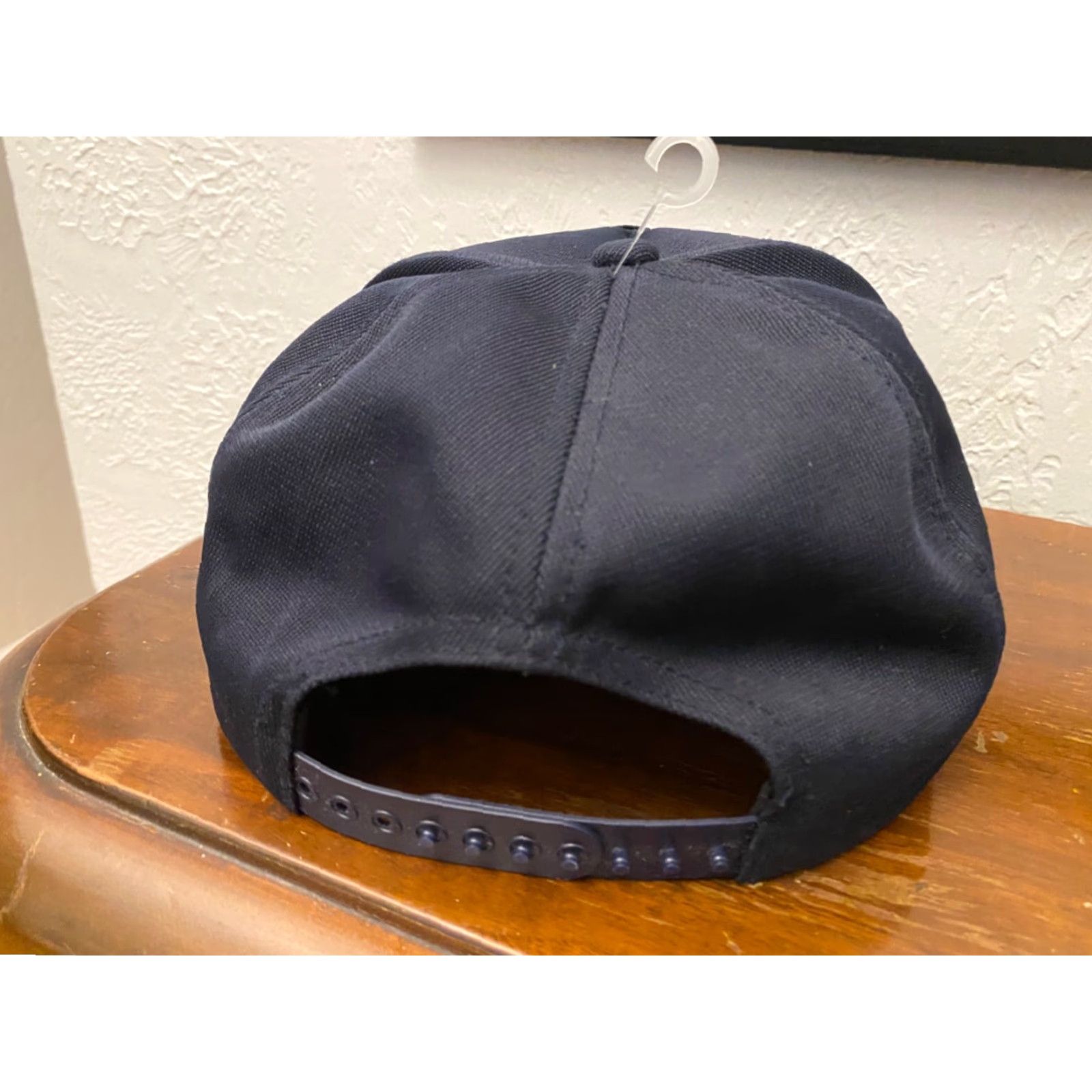 Vintage VINTAGE Northstar Cap Hat Navy USS Arizona Pearl Harbor Snap Back Black Gold Men Adjustable United States Marine Trucker Style Mens Size ONE SIZE - 3 Thumbnail