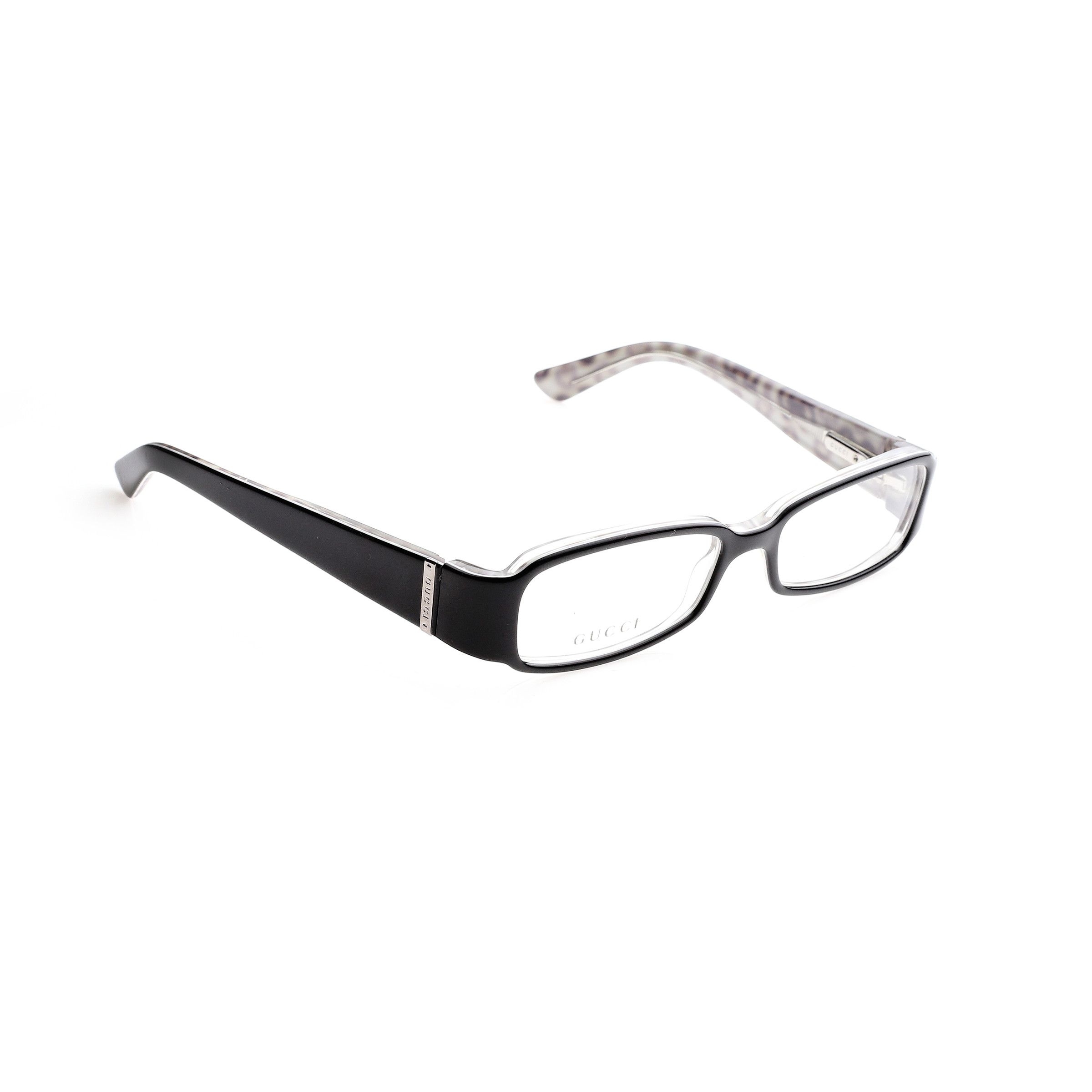 Gucci Gucci '00s Black Monogram Horsebit Flat Glasses Size ONE SIZE - 3 Thumbnail