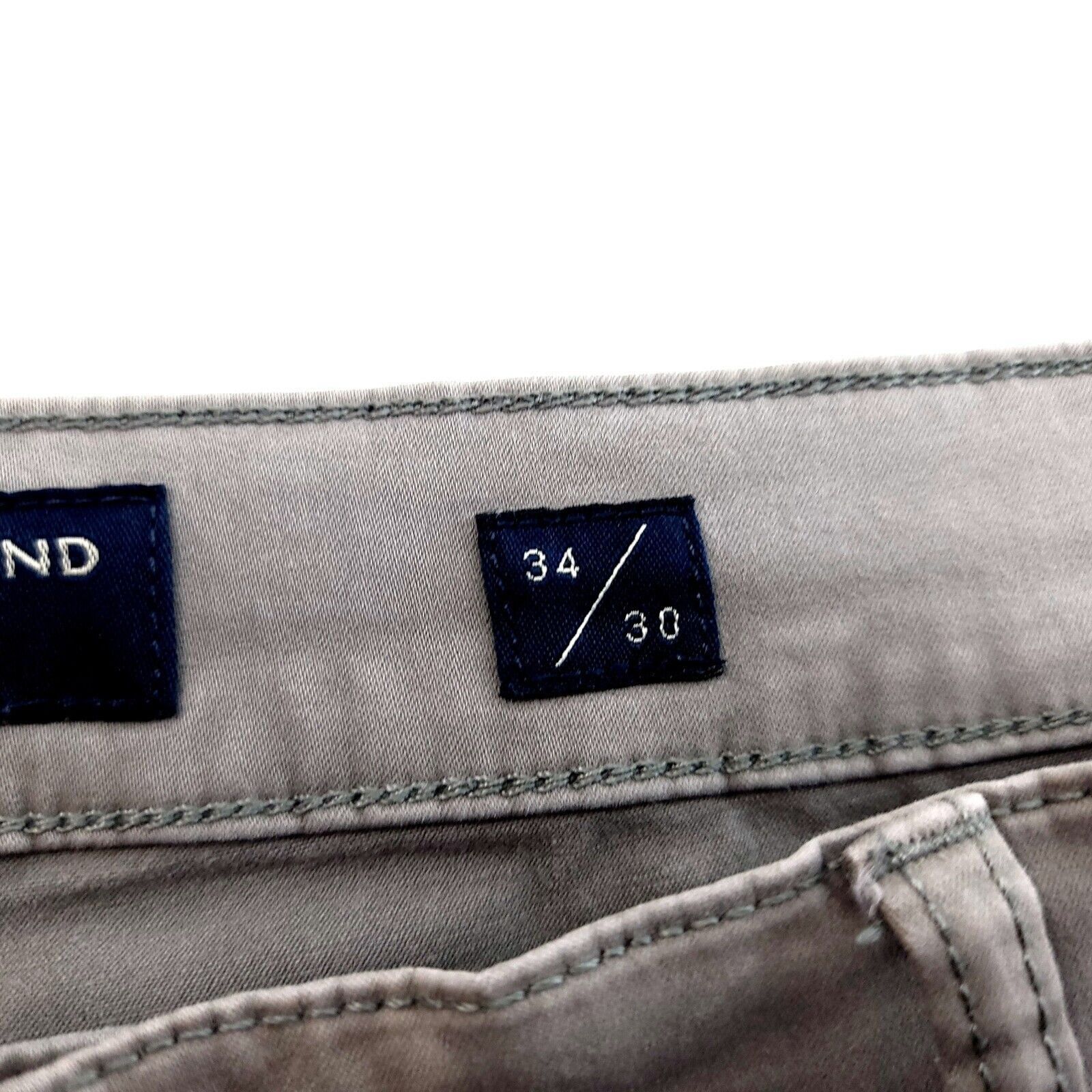 Lucky Brand DAMAGED Lucky Brand 223 Straight Beige Cotton Mid Rise Jeans Size US 36 / EU 52 - 11 Thumbnail