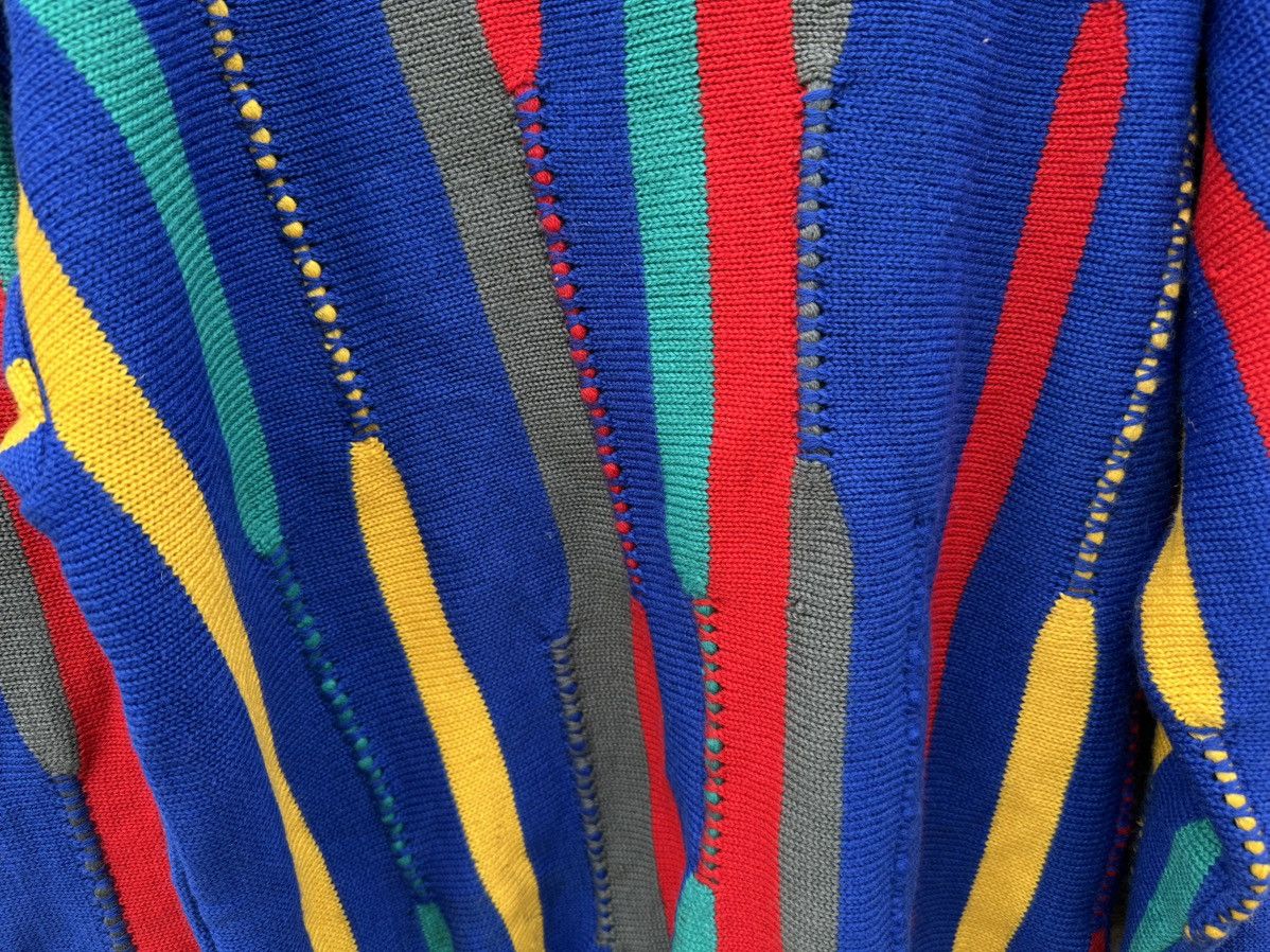 Coogi × Vintage Vintage 90s Coogi Australia Pure Wool Striped Sweater Size US L / EU 52-54 / 3 - 4 Thumbnail