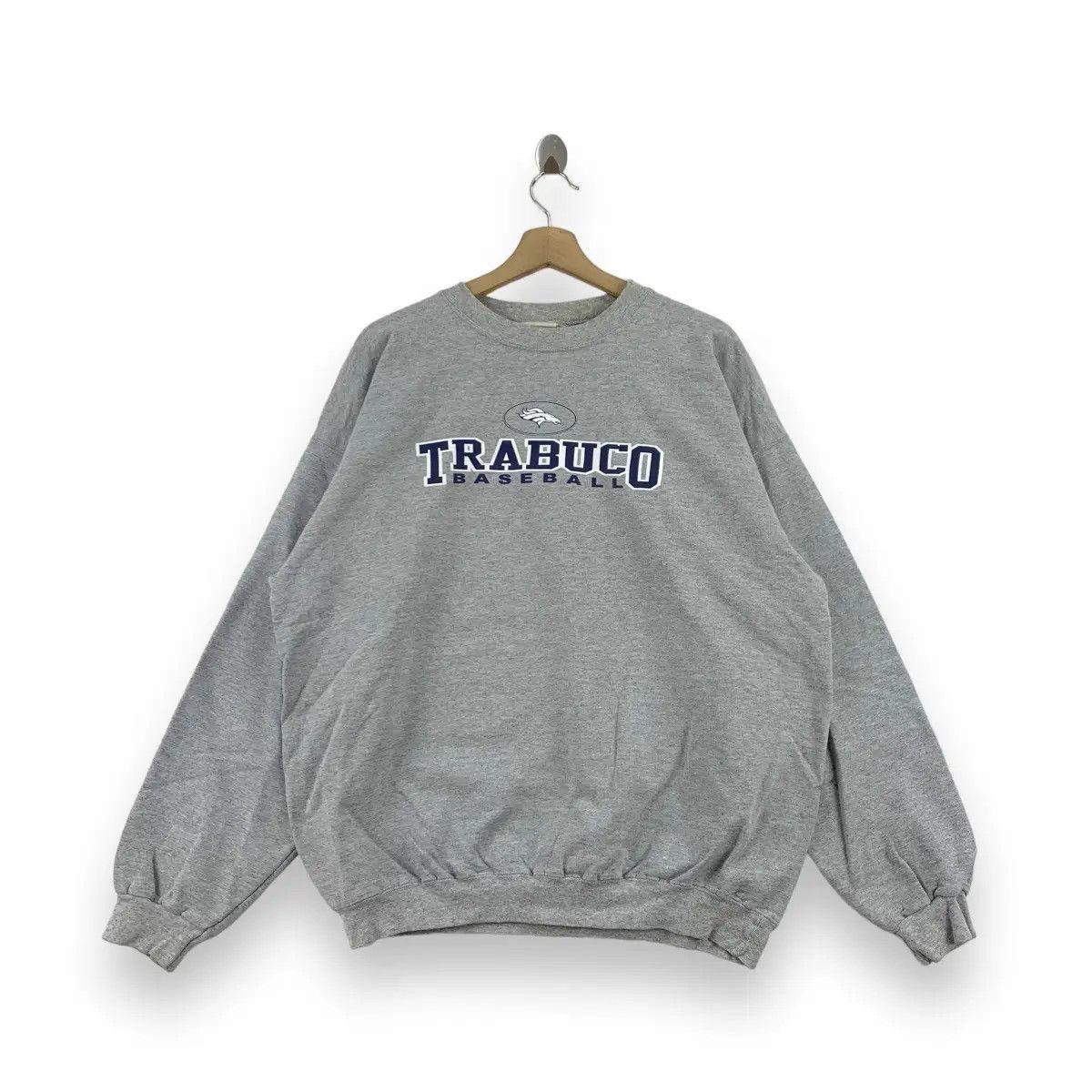 Vintage Vintage TRABUCO BASEBALL College University Sweatshirt Size US L / EU 52-54 / 3 - 1 Thumbnail
