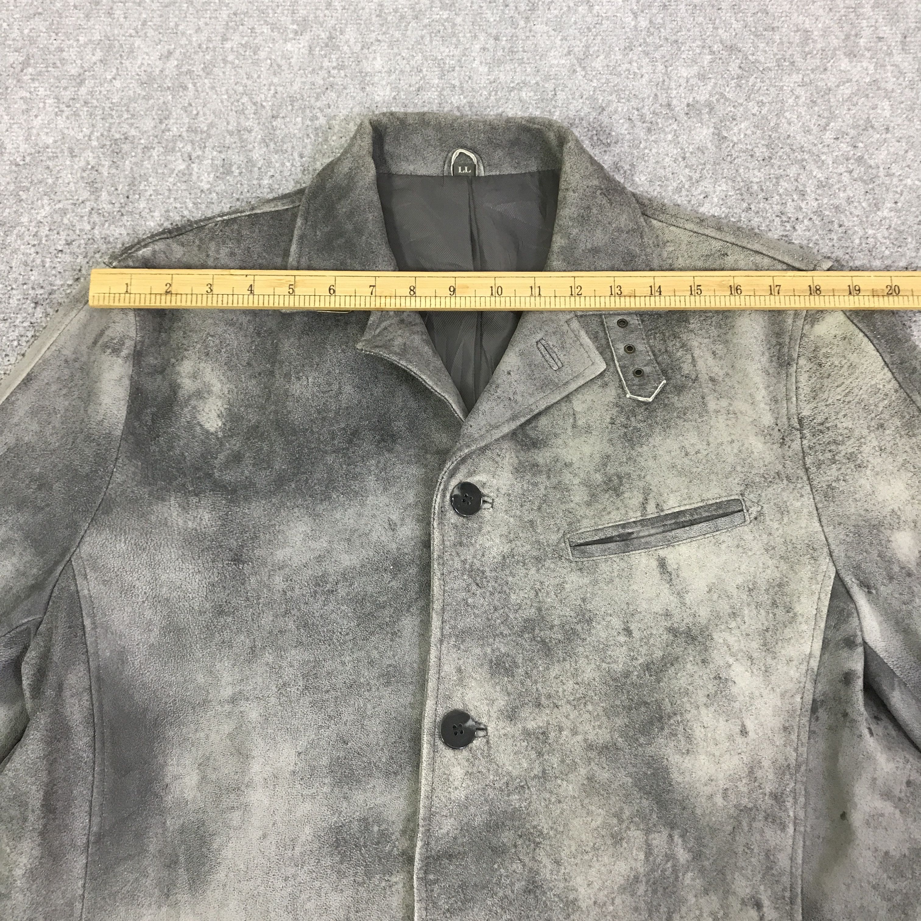 Japanese Brand WIND ARMOR NICHIWA LEATHER PUNK JACKET K105B7 Size US L / EU 52-54 / 3 - 5 Thumbnail