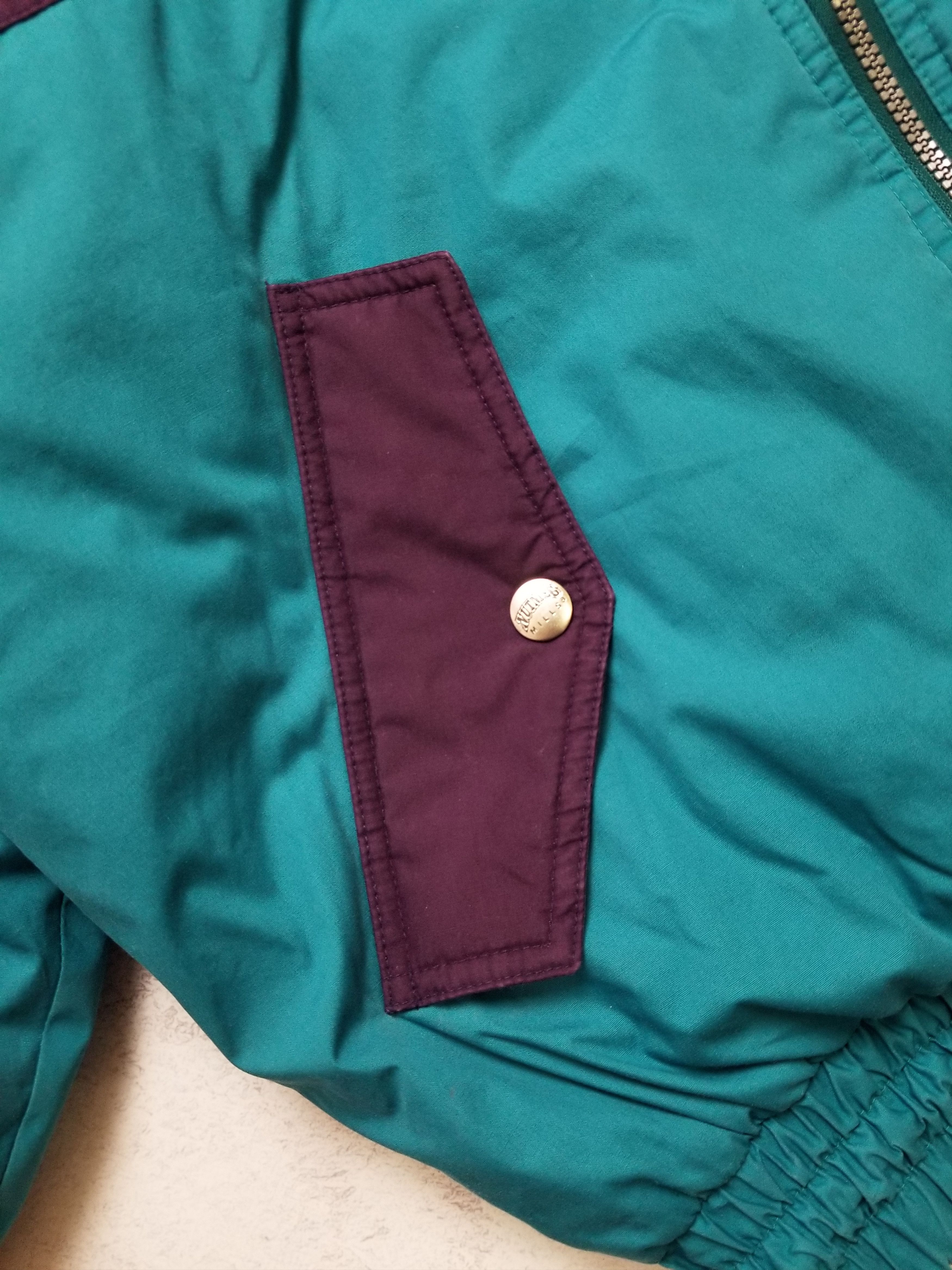 Nutmeg Vintage Anaheim Mighty Ducks NHL Nutmeg by Campri Jacket 
