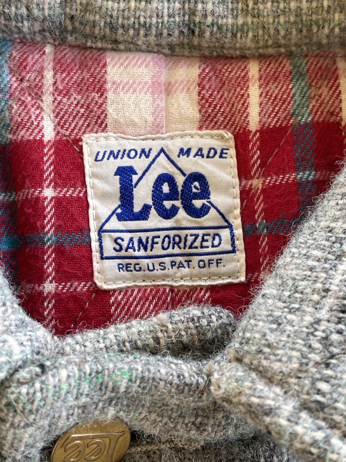 Lee 1980s Lee Sanforized Quilted Coverall Jacket Size US S / EU 44-46 / 1 - 5 Thumbnail