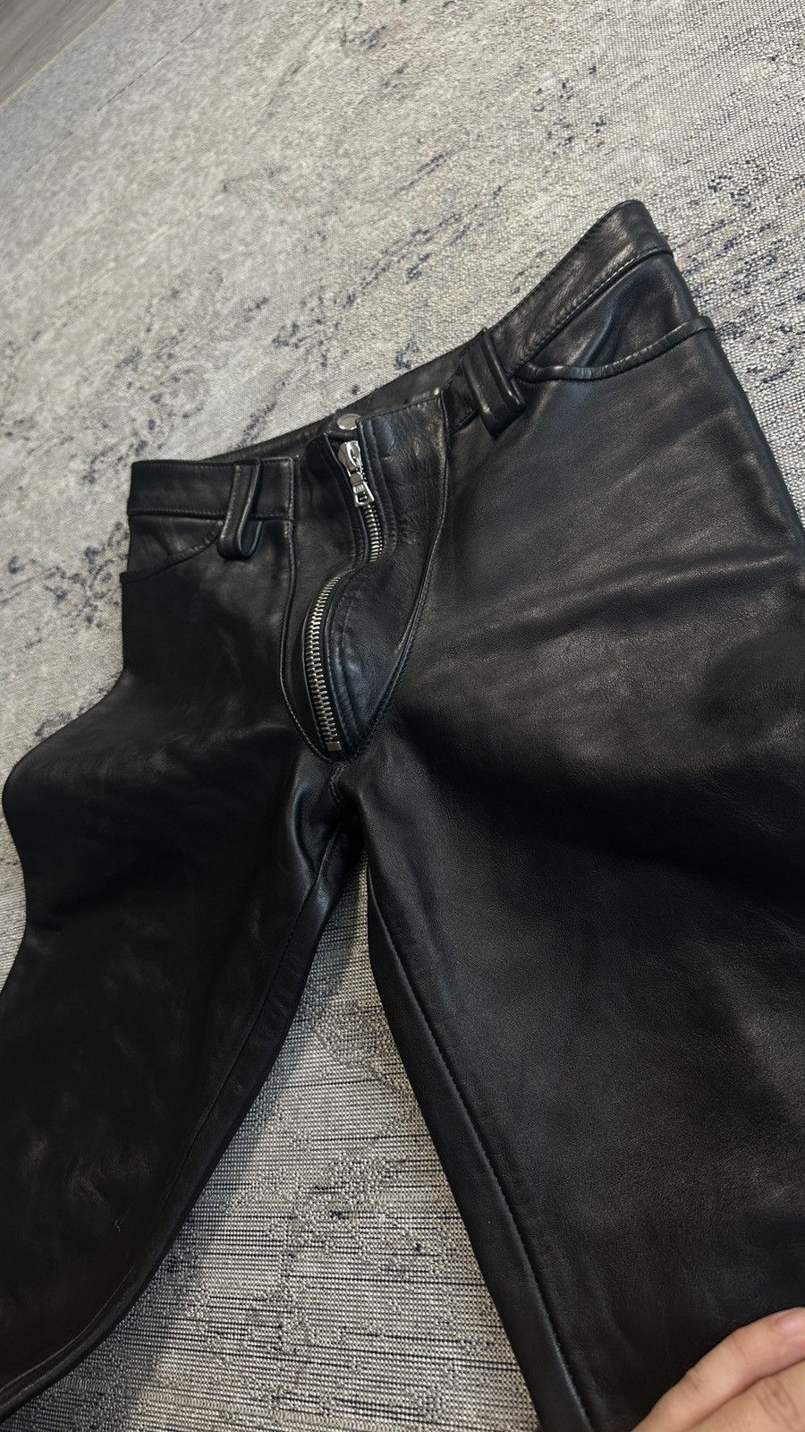Other ROGER HANDERMANN Leather pants Size US 28 / EU 44 - 10 Thumbnail