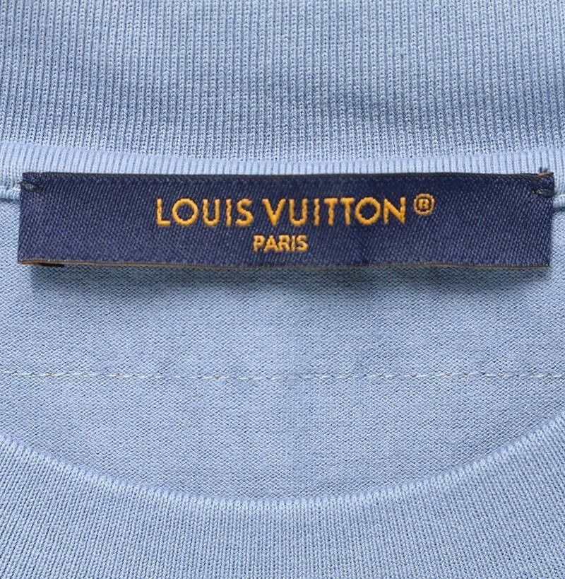 Louis Vuitton Embossed LV Logo T-shirt Short Sleeve Tee