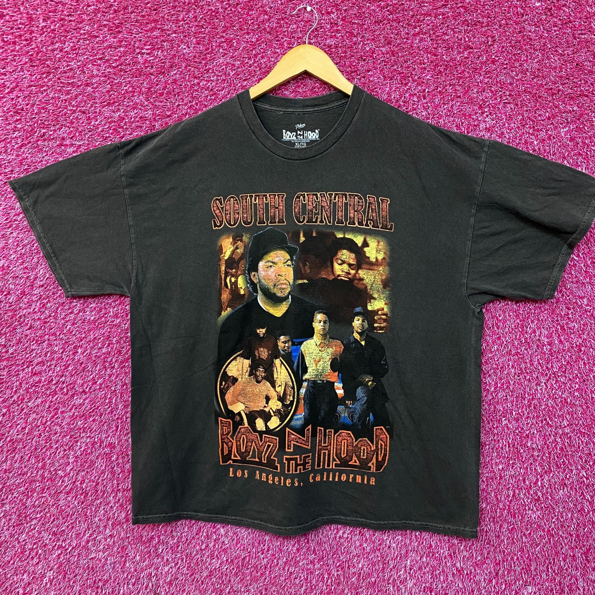 Rap Tees Boyz N The Hood Ice Cube Movie Poster T-Shirt Extra Large Size US XL / EU 56 / 4 - 1 Thumbnail