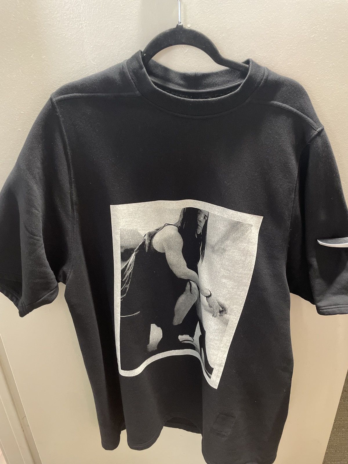Rick Owens RICK OWENS BLACK SELF PORTRAIT DARK SHADOW FLEECE T SHIRT Size US L / EU 52-54 / 3 - 1 Thumbnail