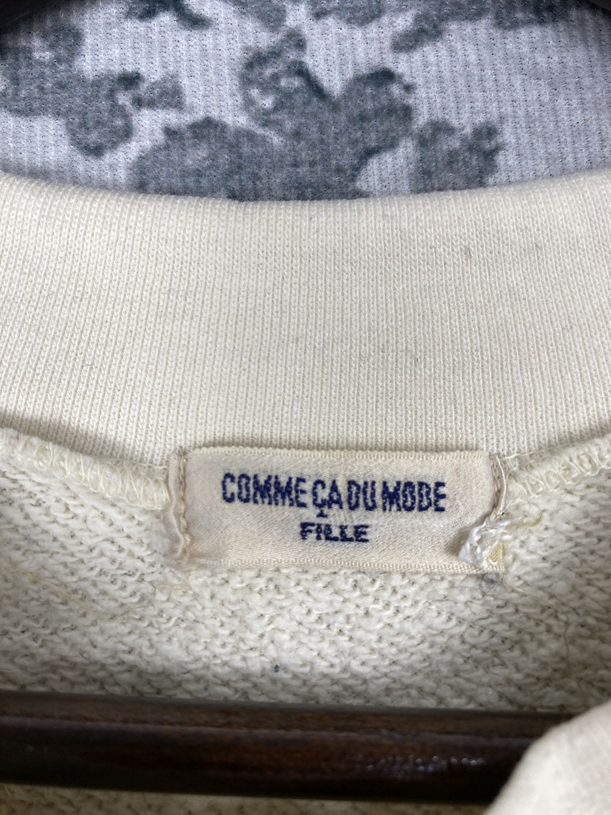 Japanese Brand Vintage Comme Ca Du Mode Sweatshirts Size L / US 10 / IT 46 - 9 Thumbnail