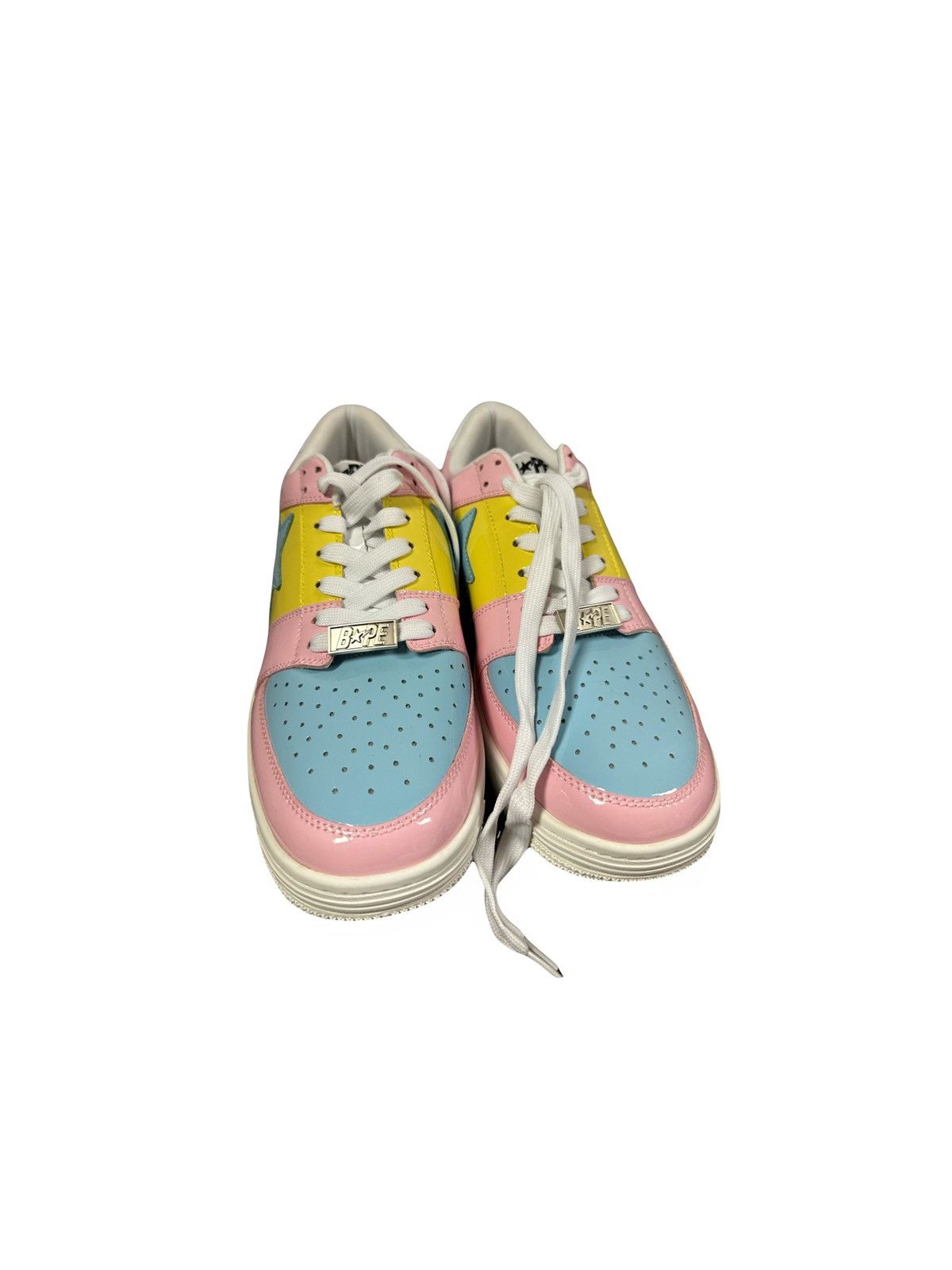 Bape Bapesta Cotton Candy Low Top Shoes Size US 10 / EU 43 - 5 Thumbnail
