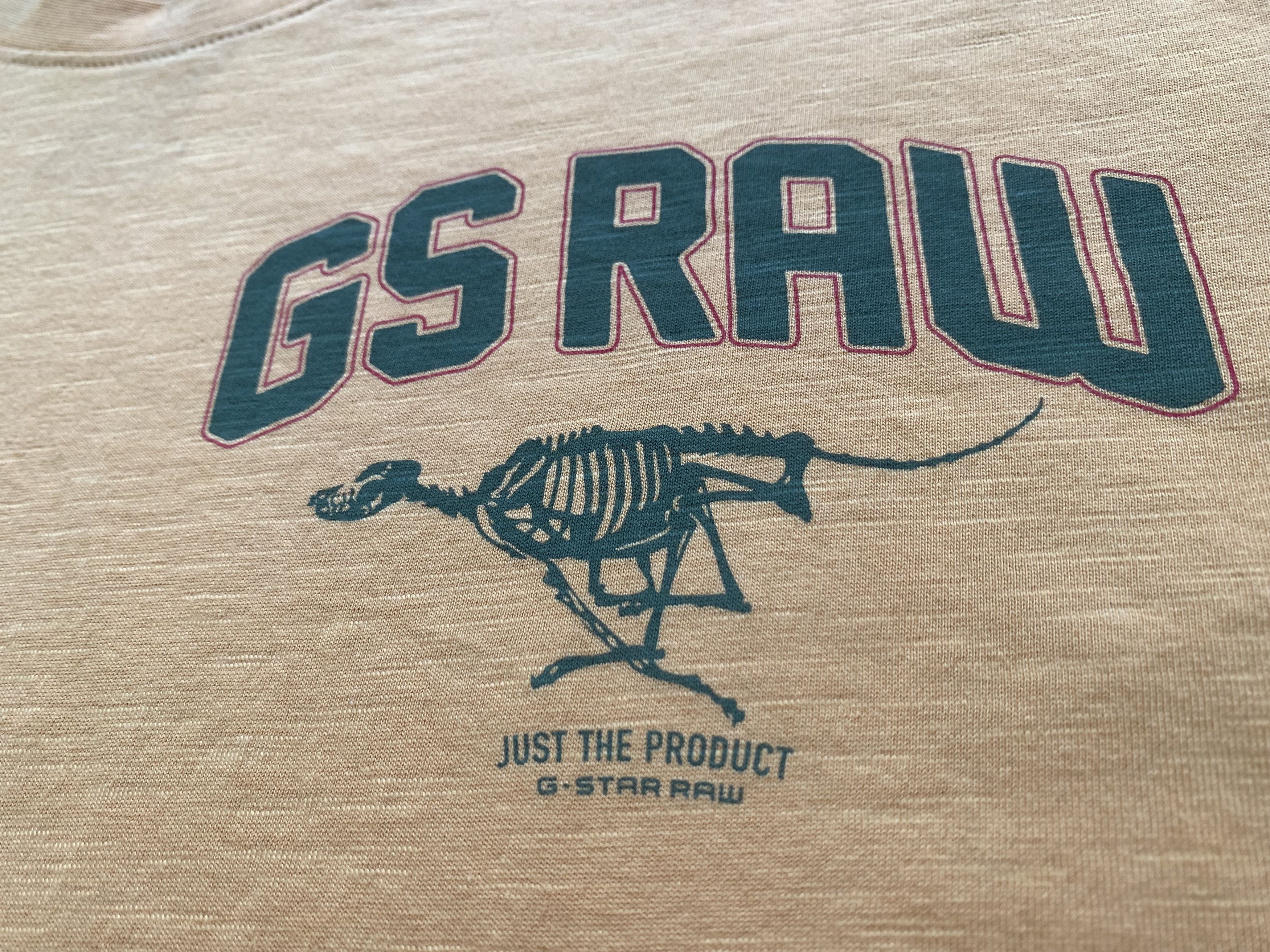 G-Star G-Star Raw Skeleton Dog Cotton T Shirt Size US XL / EU 56 / 4 - 5 Thumbnail