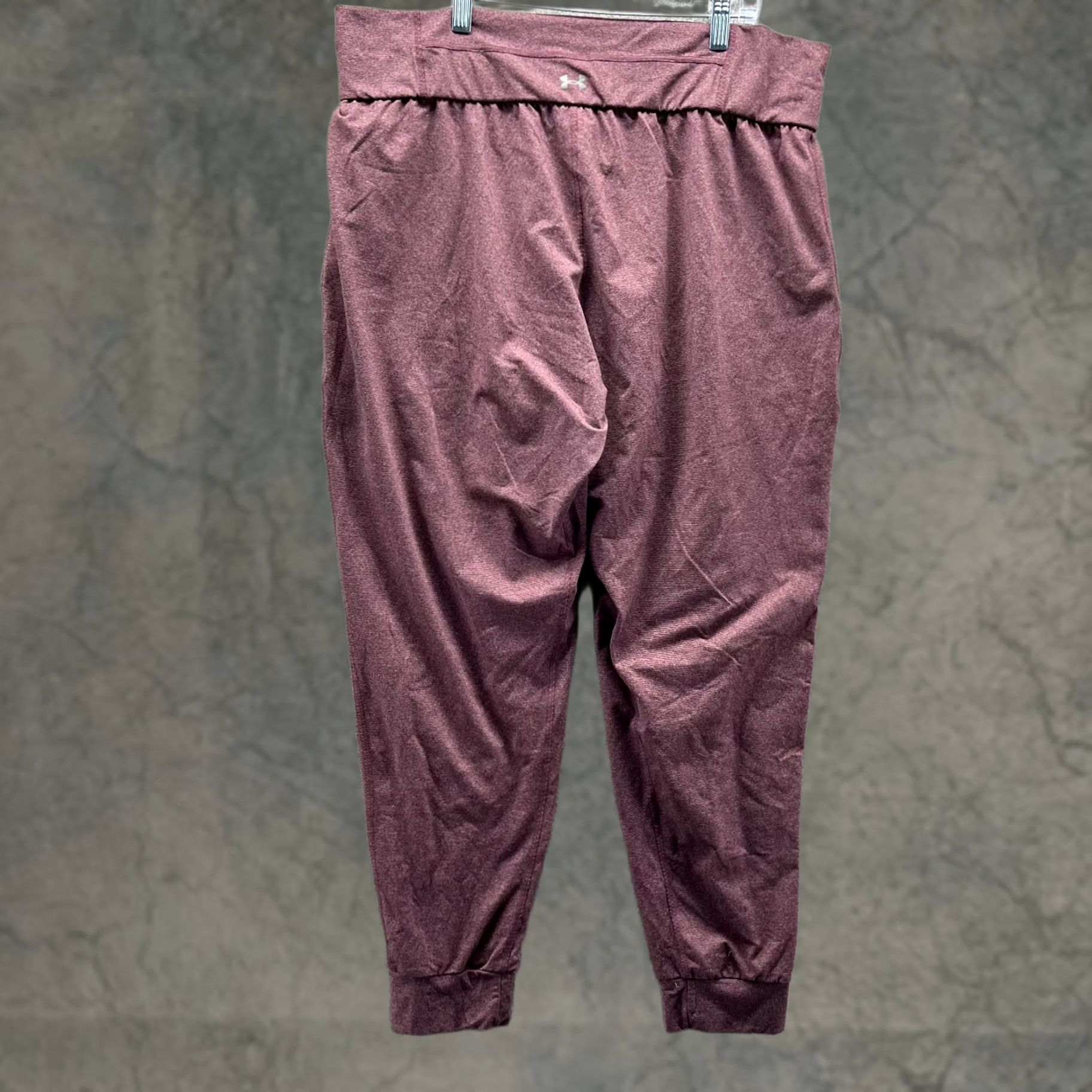 Under Armour Under armour Jogger Womens XL Purple Women Athletic Stretch Tapered Down Town Size 40" / US 18 - 1 Thumbnail