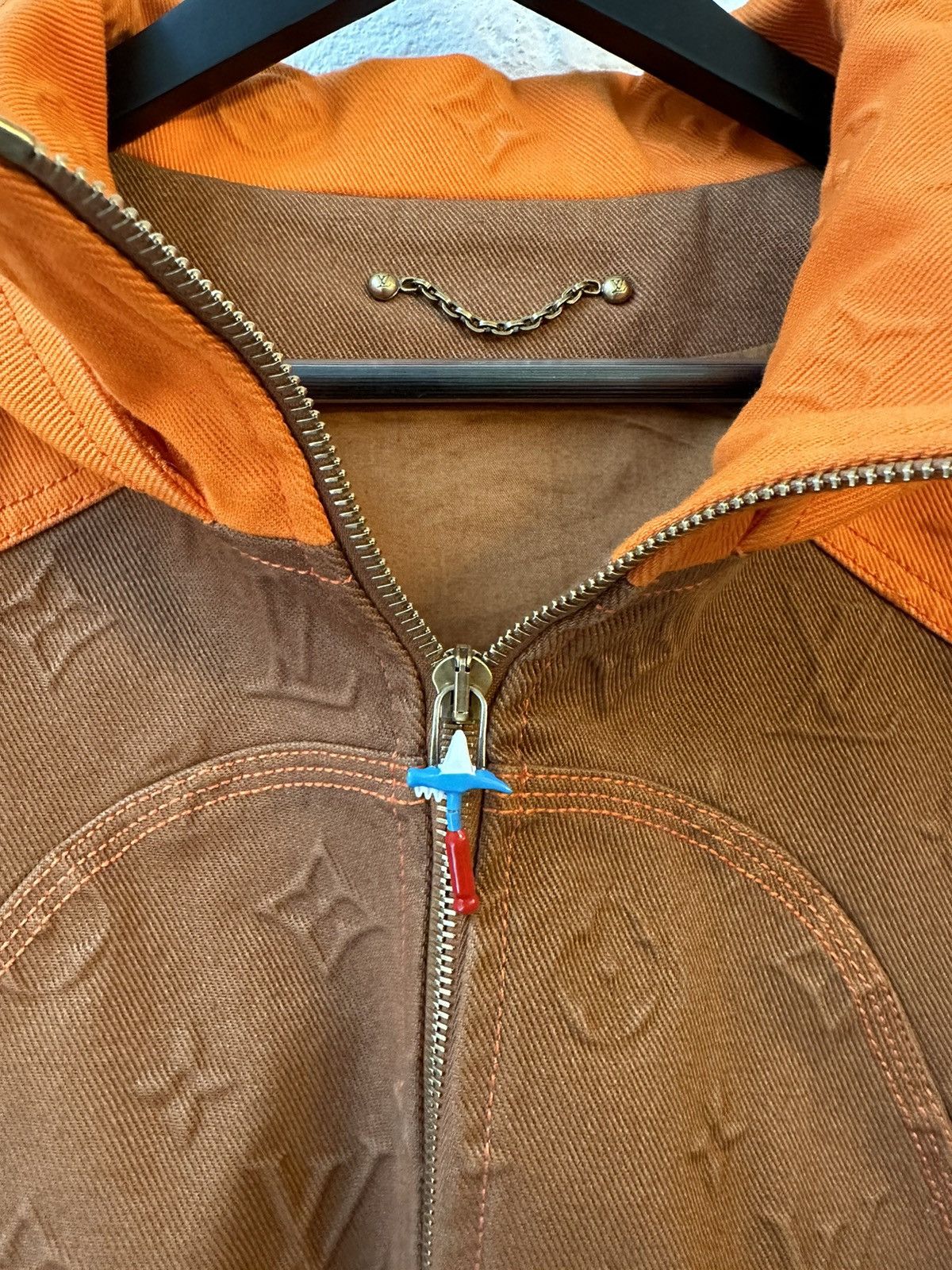Louis Vuitton LV OVERSIZED RUNWAY DENIM BOMBER Size US XXL / EU 58 / 5 - 3 Thumbnail