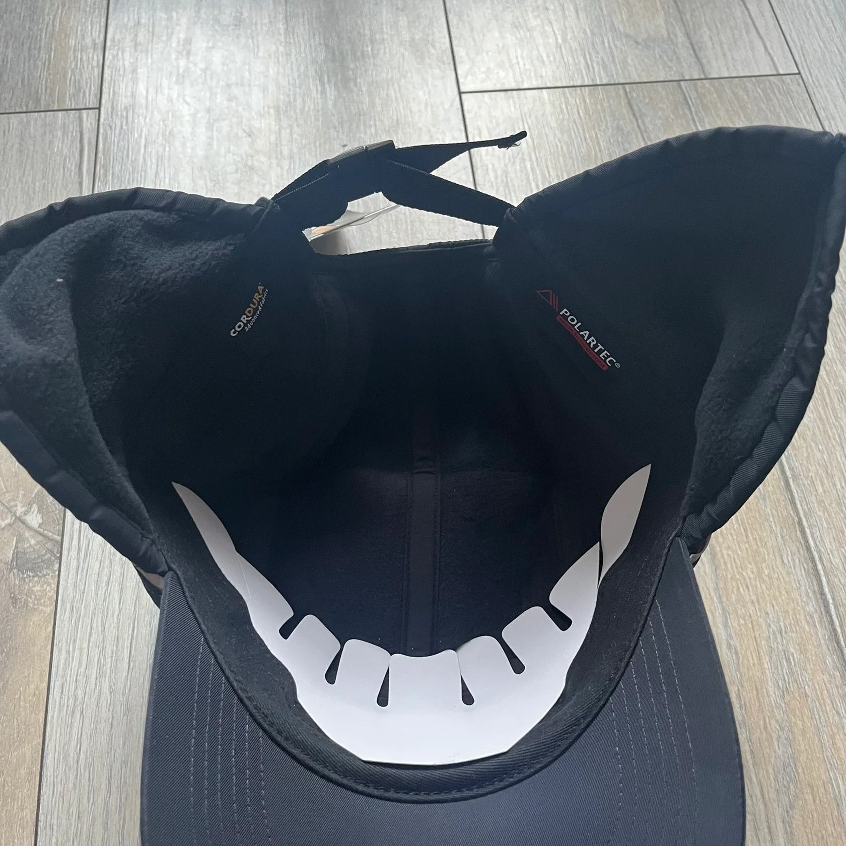 Supreme Supreme Polartec Lined Packable Earflap Camp Cap Black Size ONE SIZE - 8 Thumbnail
