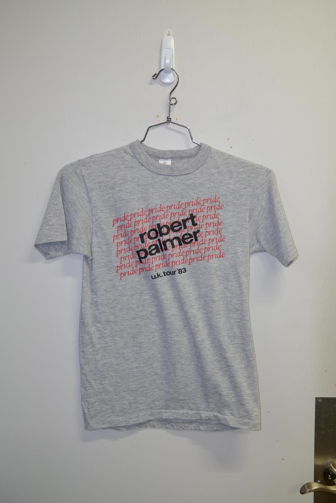Other 83' Robert Palmer Pride U.K. Tour T-Shirt Size M / US 6-8 / IT 42-44 - 1 Thumbnail