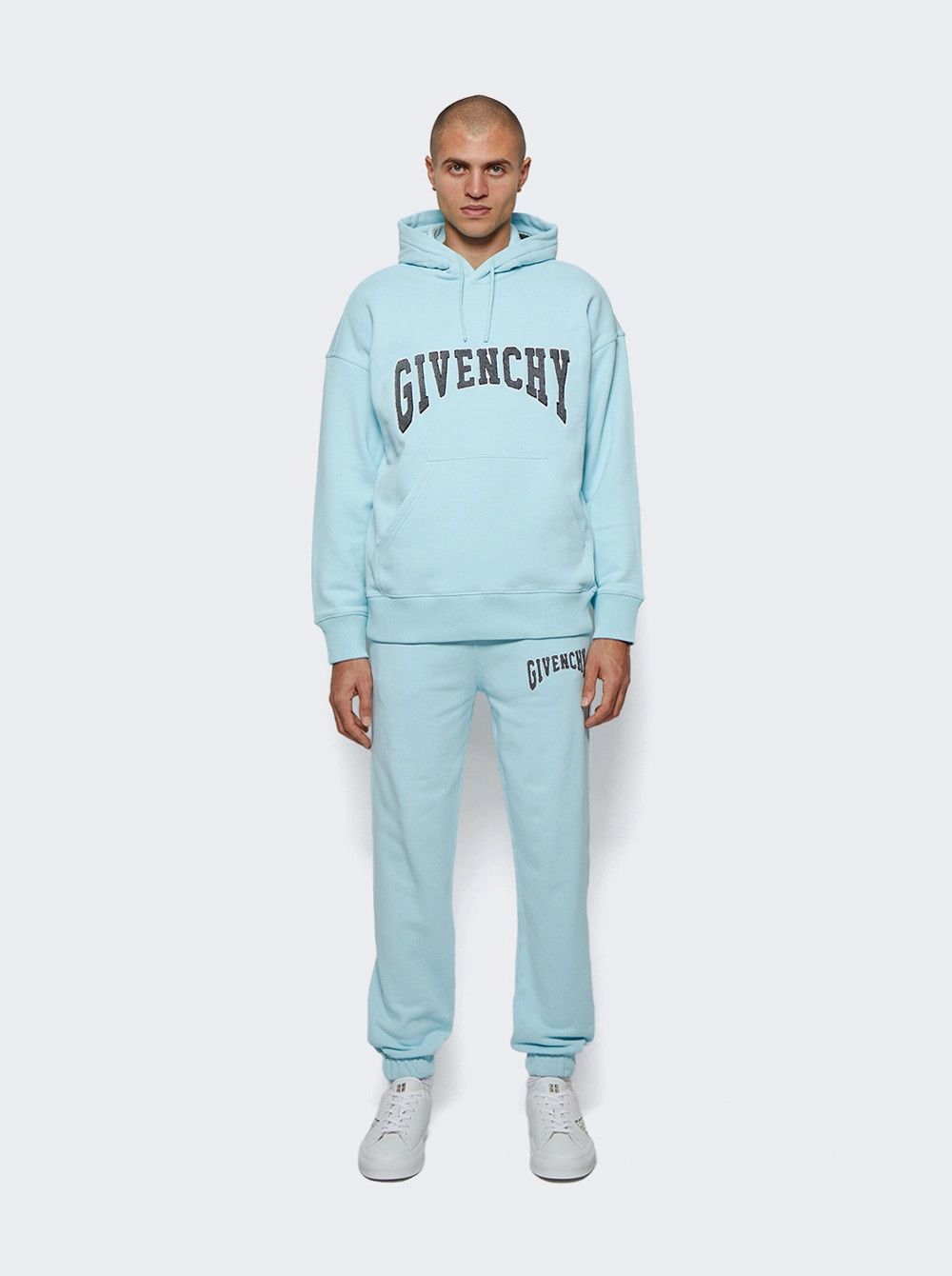 Givenchy o1mle0226 Slim Fit jogger & Sweatpants in Acqua Marine Blue Size US 30 / EU 46 - 2 Thumbnail