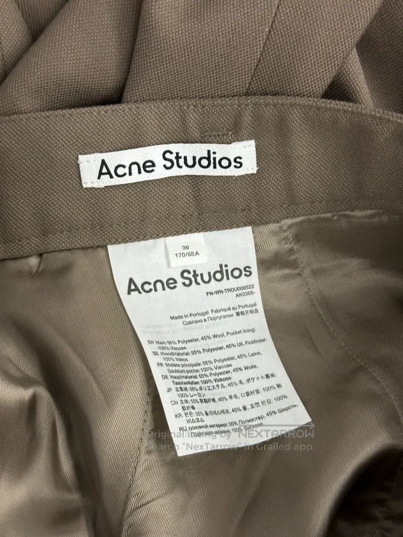 Acne Studios Acne Studios Trousers, Casual Pants Size 24" / US 00 / IT 34 - 4 Thumbnail