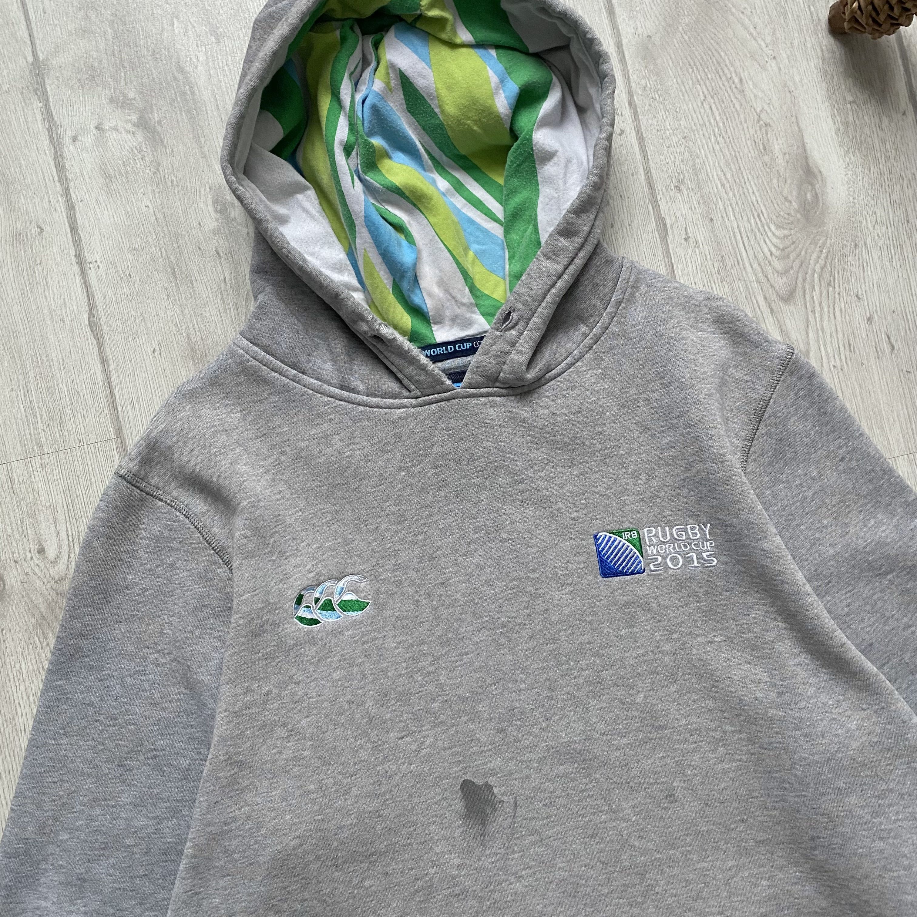 Canterbury of New Zealand 🔥Vintage TRASHED Rugby England Hoodie Canterbury Y2K Size US L / EU 52-54 / 3 - 2 Thumbnail