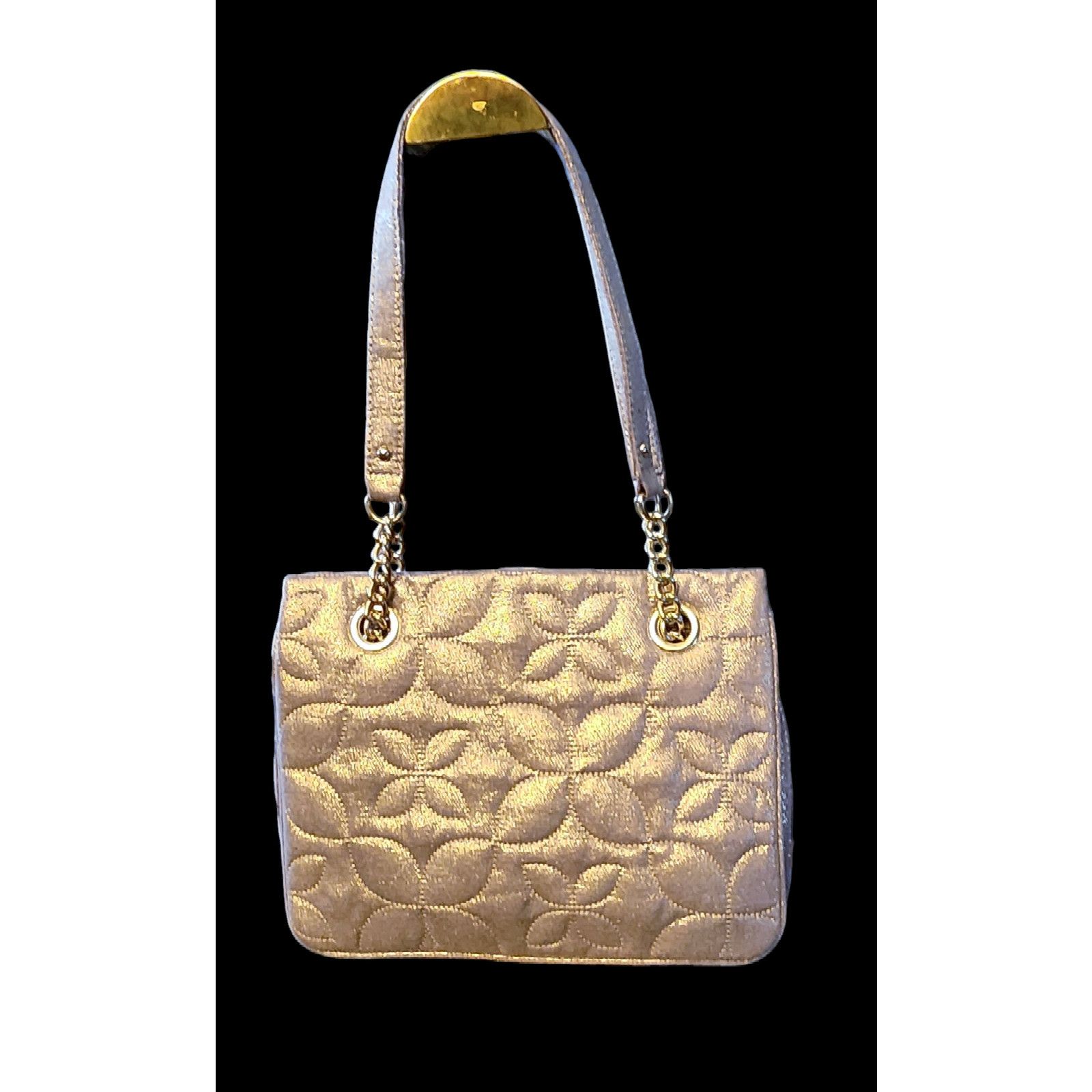 Relic Relic by Fossil Gold Metallic Fabric Medium Shoulder Bag Size ONE SIZE - 2 Thumbnail