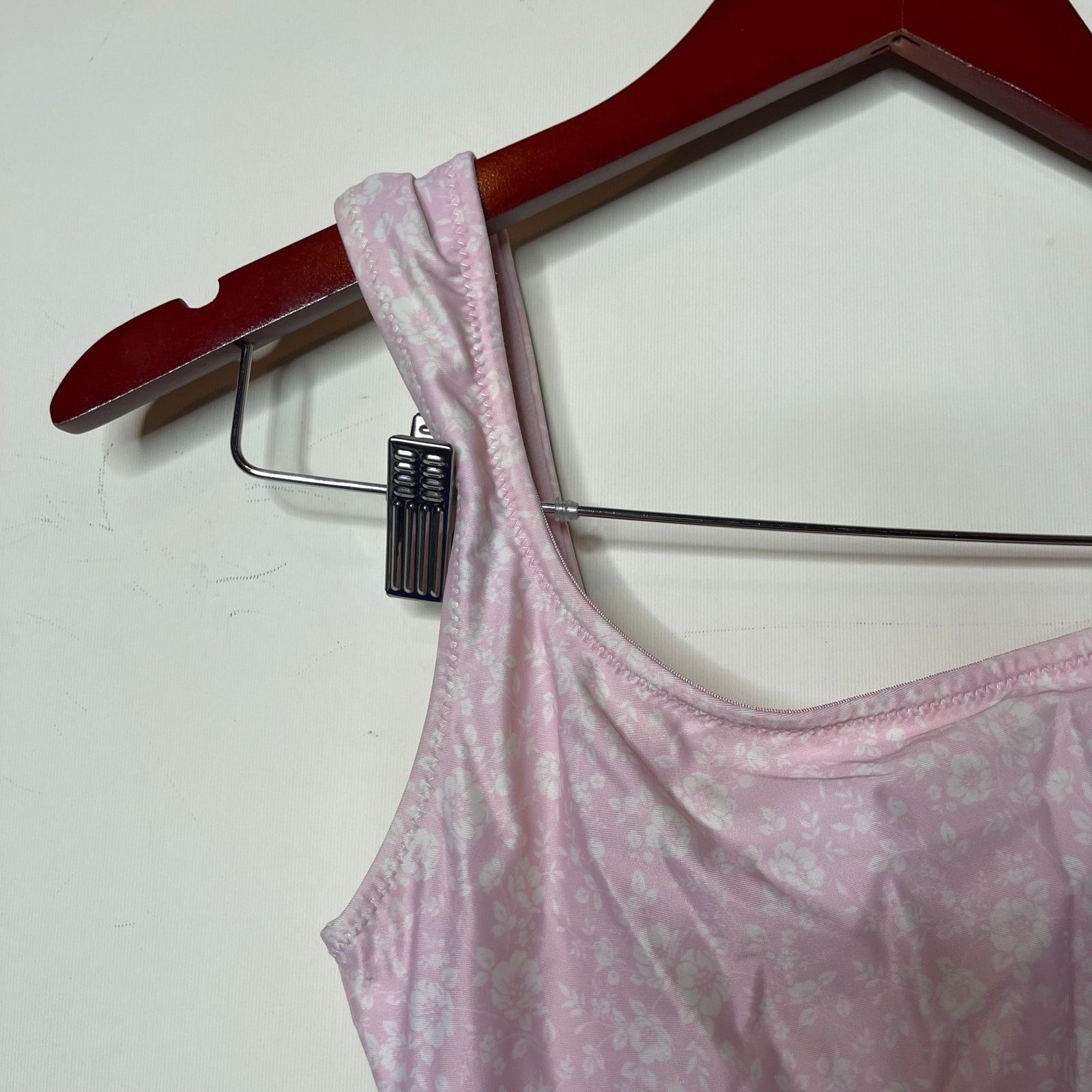 Ganni Ganni One-Shoulder Cherry Blossom One Piece Swimsuit Pink XS Size XS / US 0-2 / IT 36-38 - 3 Thumbnail