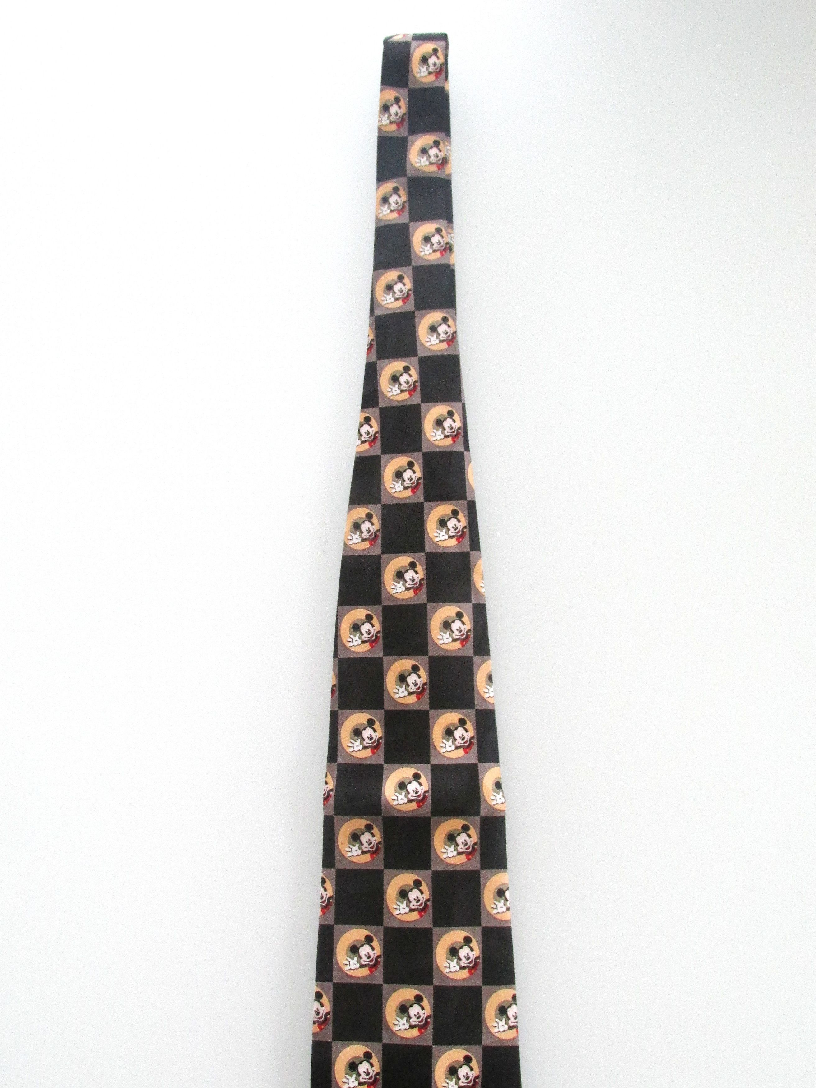 Disney Mickey Mouse/Disney Men's Silk Tie Size ONE SIZE - 3 Thumbnail