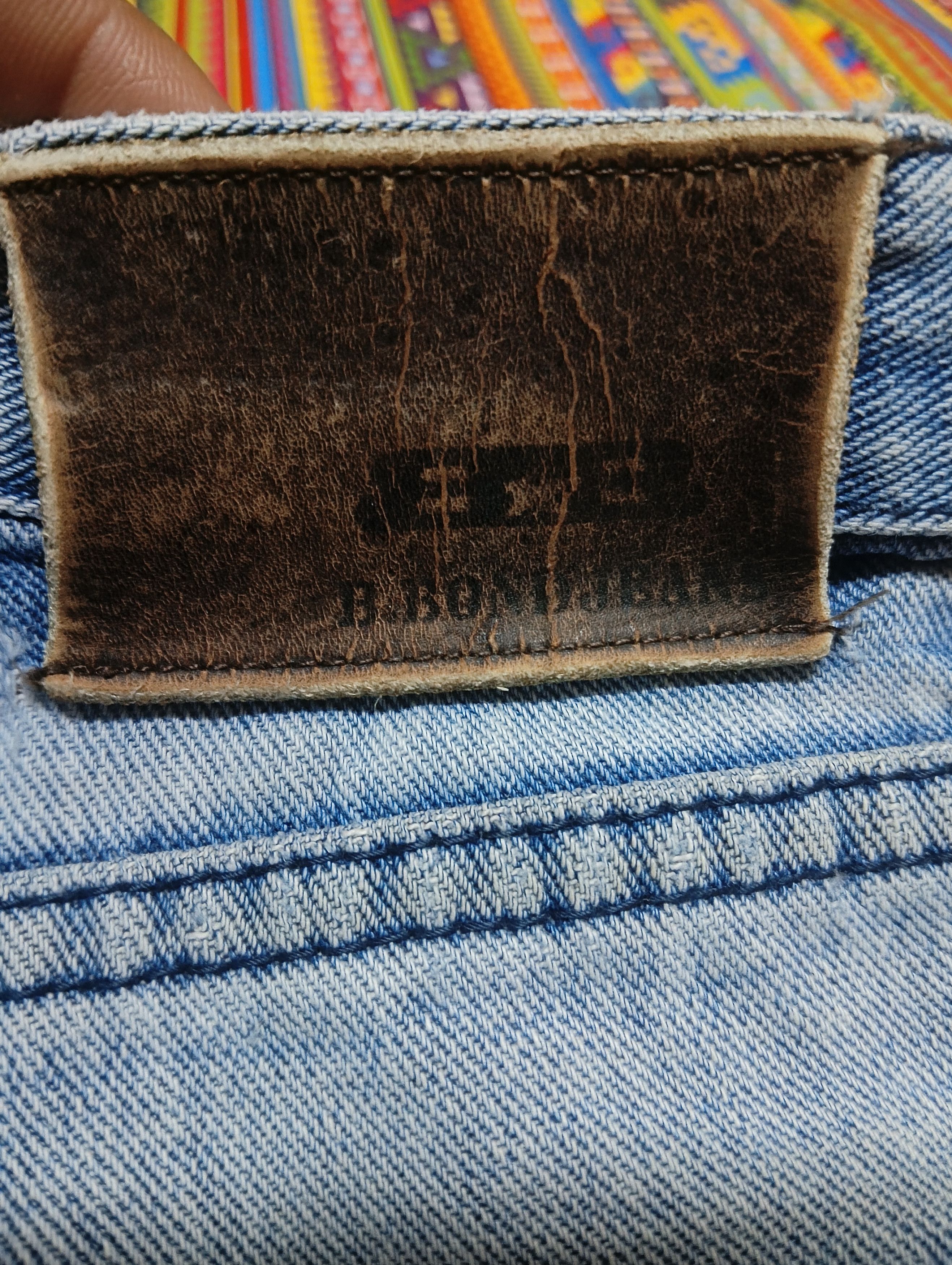 Japanese Brand distressed denim b.bond jeans brand Size US 30 / EU 46 - 10 Thumbnail