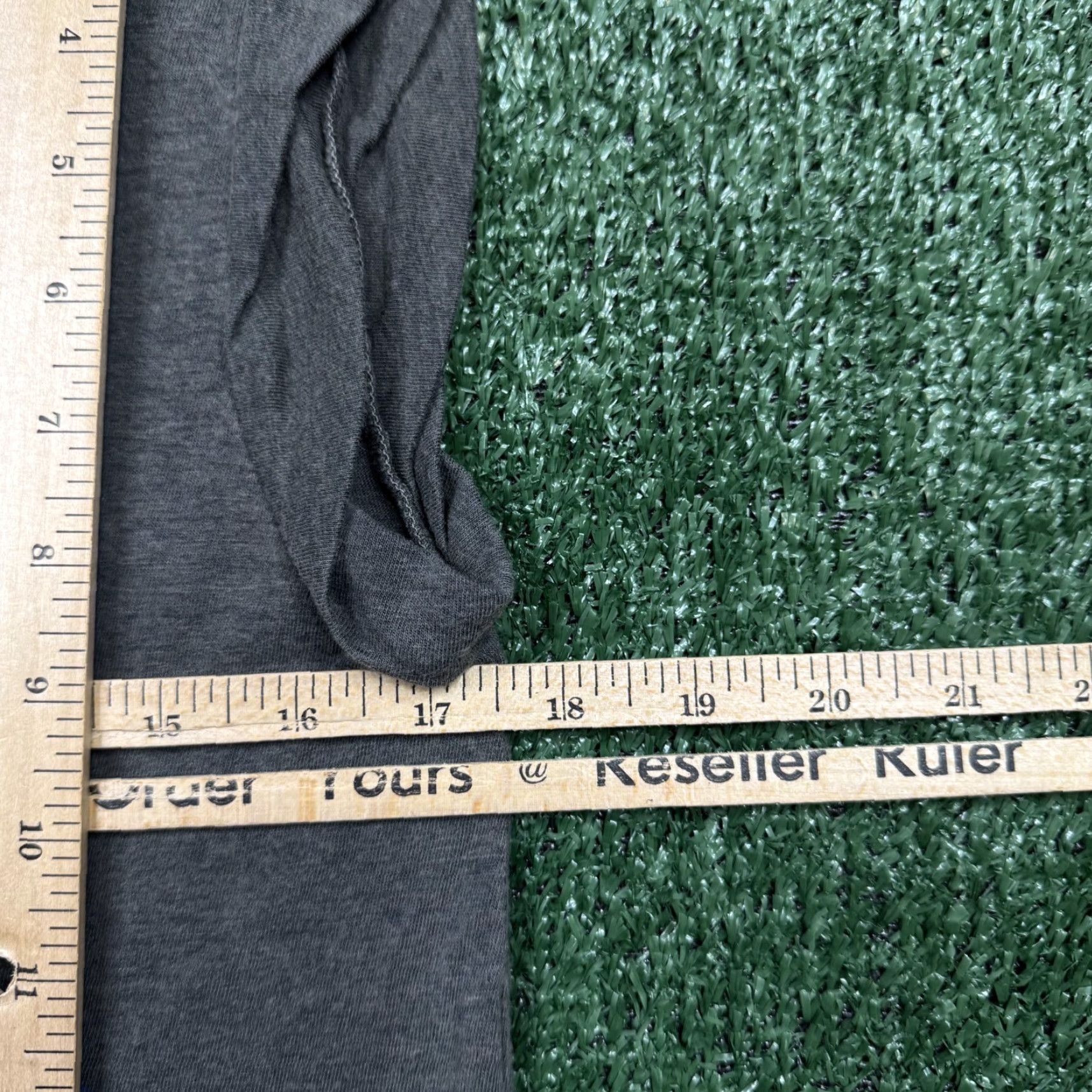 Vintage Pam & Gela Shirt Women S Gray Sleeveless Stretch Tee Casual Made In USA Size S / US 4 / IT 40 - 6 Thumbnail