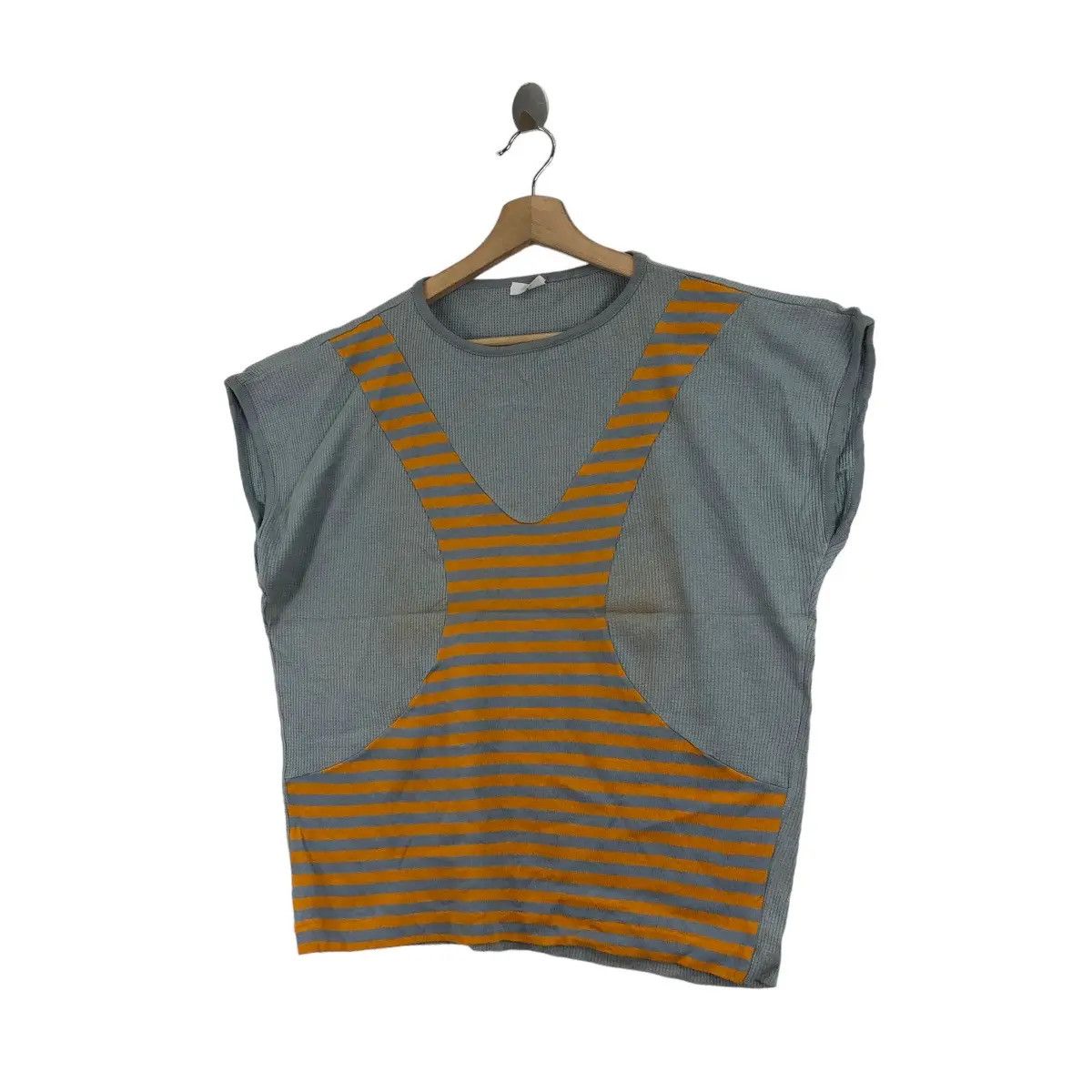 Vintage Vtg 90’ HERNO INTERNATIONAL ITALY Art Tank Top Knitwear Size XL / US 12-14 / IT 48-50 - 5 Thumbnail