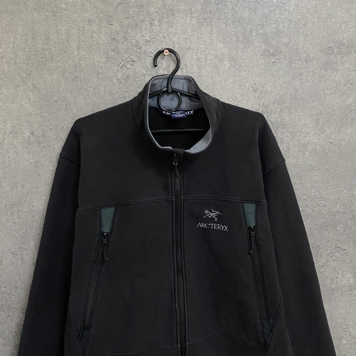 Arc'teryx Vintage Arc’teryx Soft Shell Jacket Polartec Black Size L Size US L / EU 52-54 / 3 - 3 Thumbnail