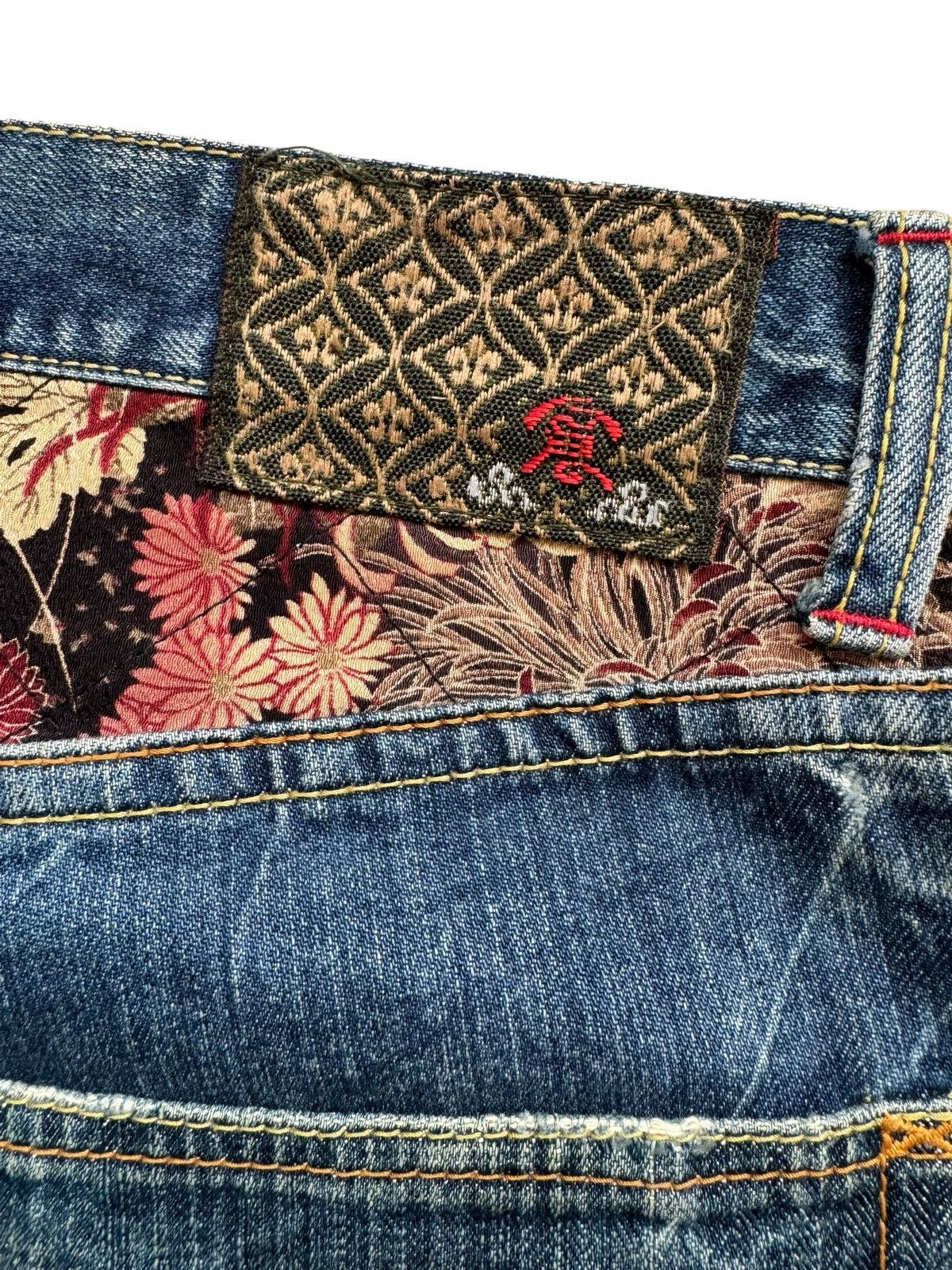 If Six Was Nine Vintage ETERNAL Baggy Denim Jeans Size US 35 - 14 Thumbnail