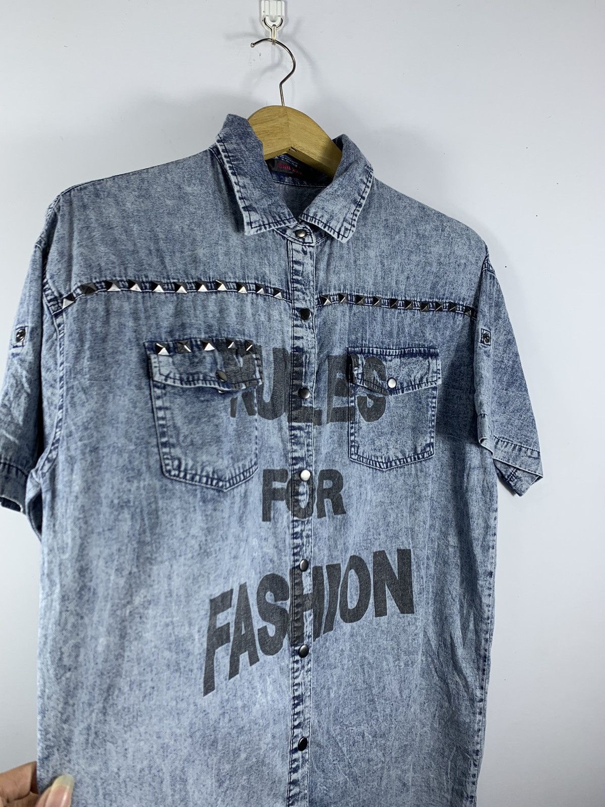 If Six Was Nine × Japanese Brand × Le Grande Bleu (L.G.B.) RULES FOR FASHION STUDDED GOTHIC PUNK Size US L / EU 52-54 / 3 - 2 Thumbnail